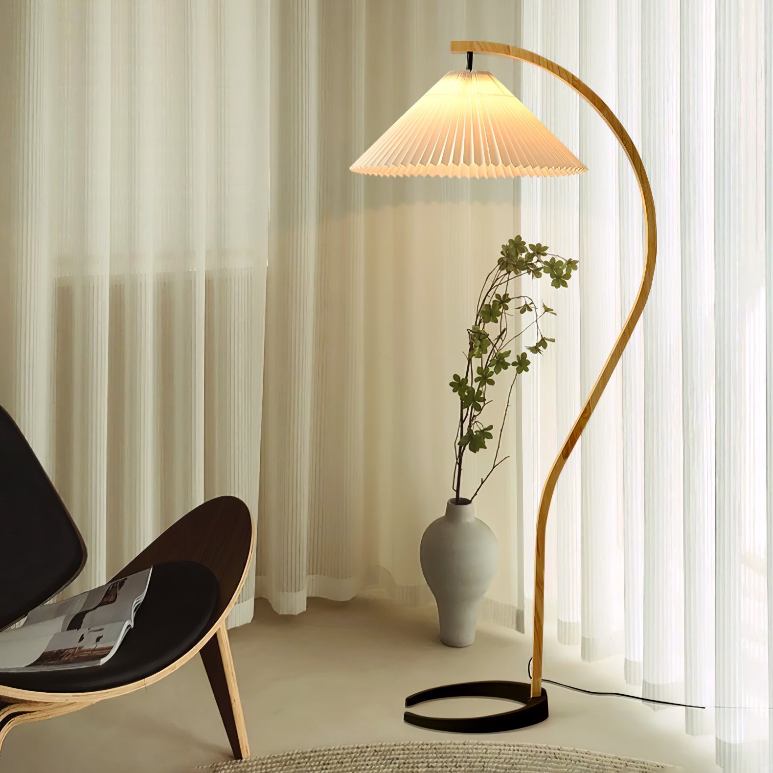 Lampadaire scandinave Roeléco