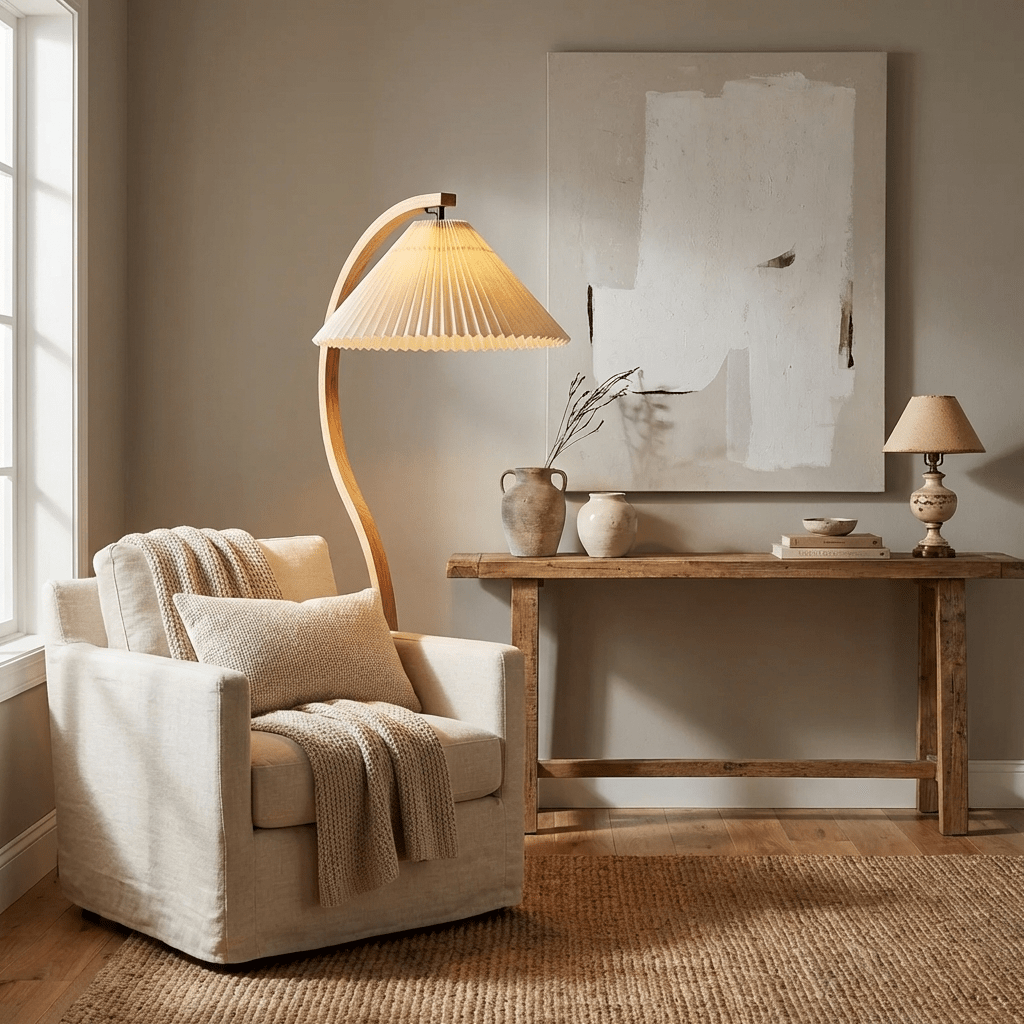 Lampadaire scandinave Roeléco