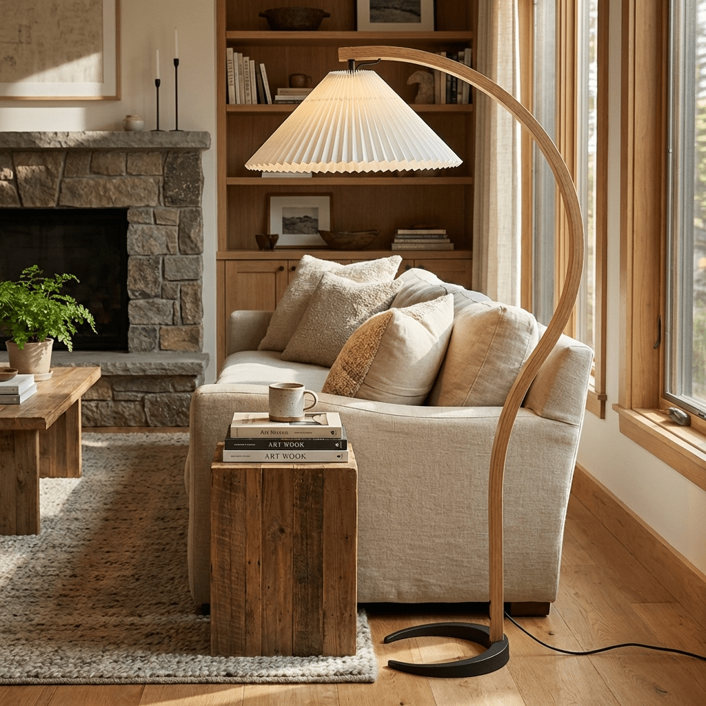 Lampadaire scandinave Roeléco