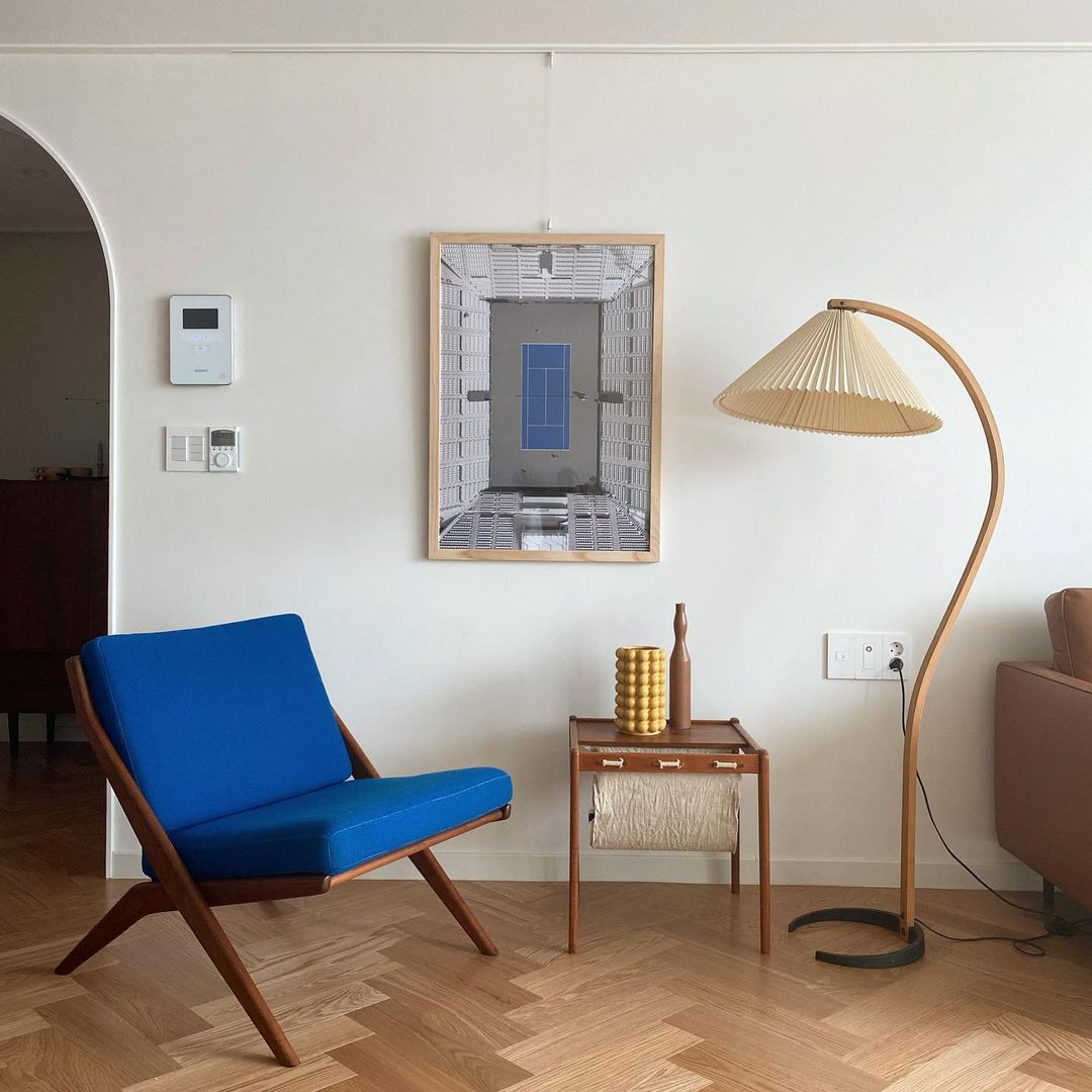 Lampadaire scandinave Roeléco