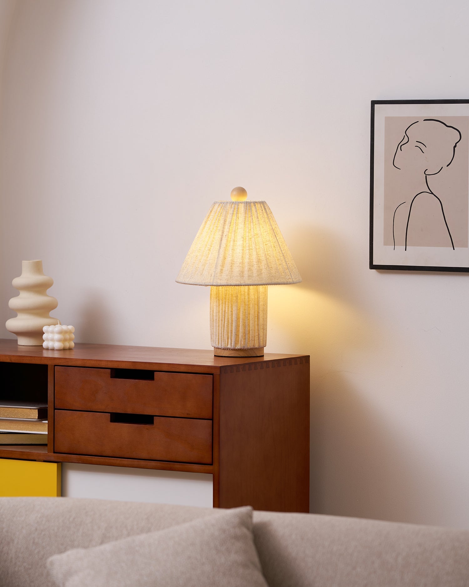 Lampe de table rétro Melvignon