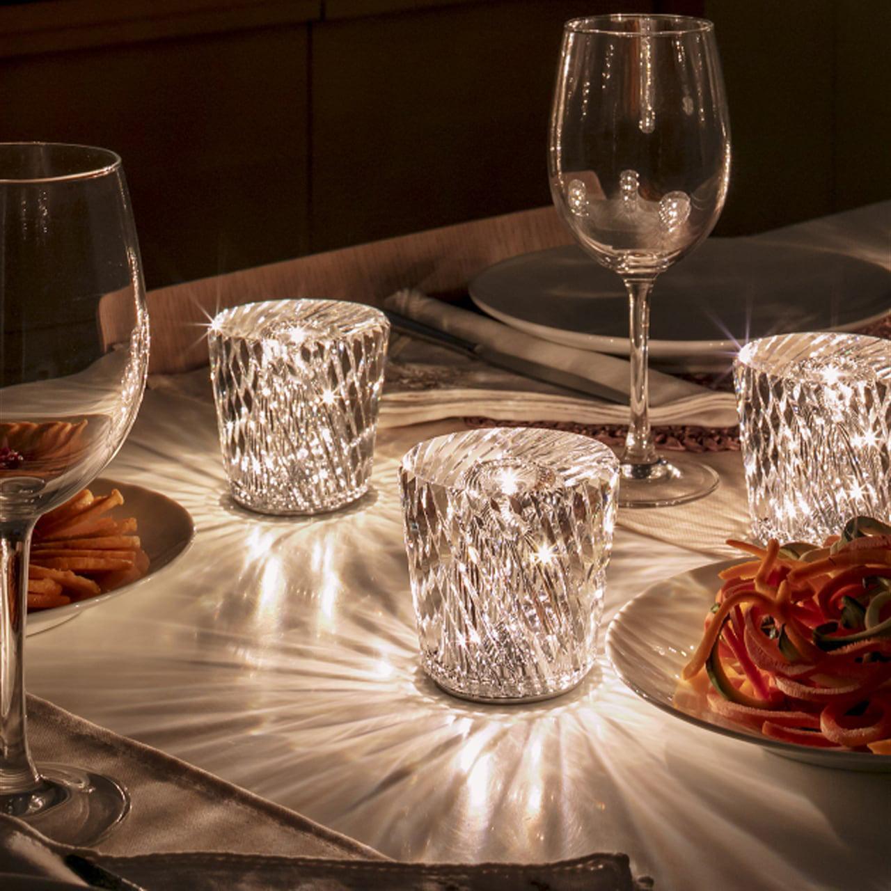 Lampe de table diamant Célcieléa