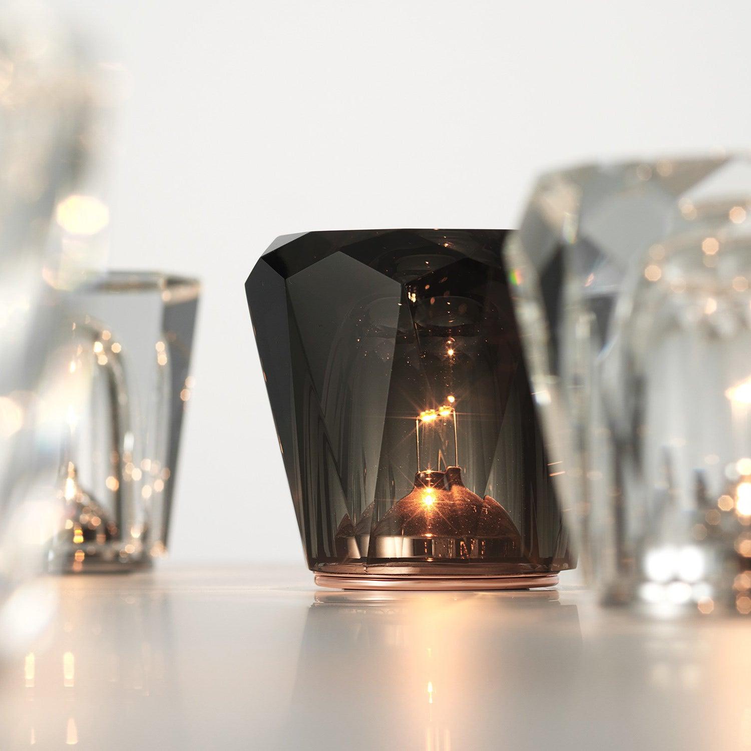 Lampe de table diamant Célcieléa