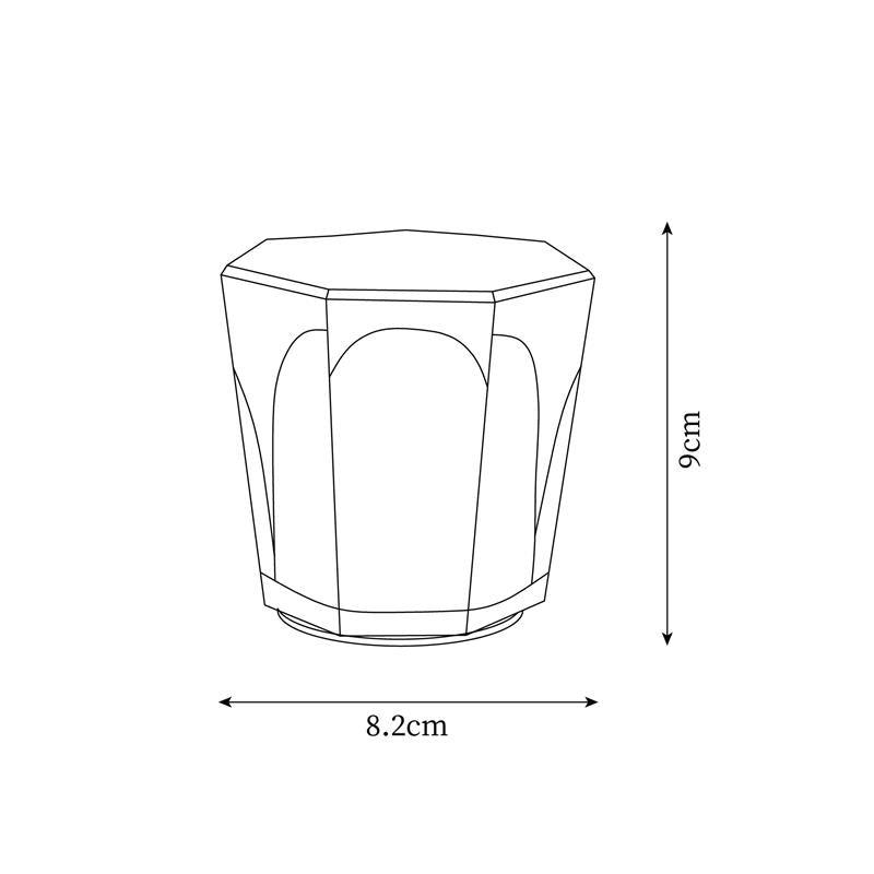 Lampe de table diamant Célcieléa