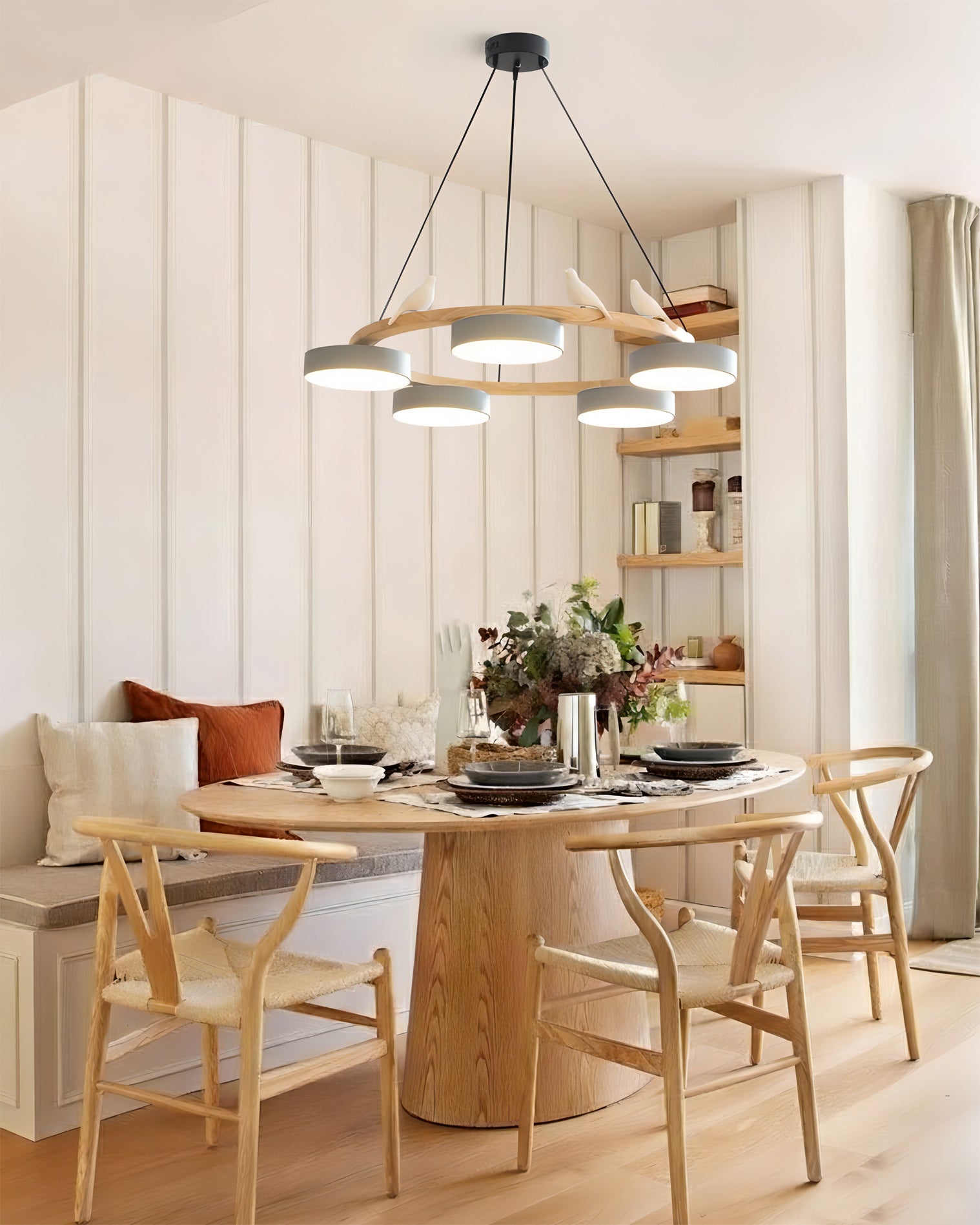 Lustre rond Darienivo