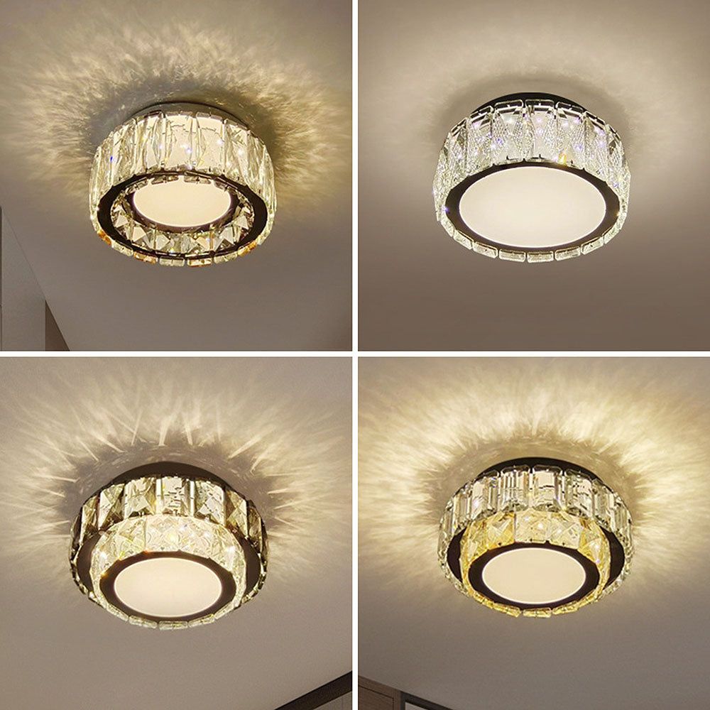 Plafonnier Sionarelle en cristal