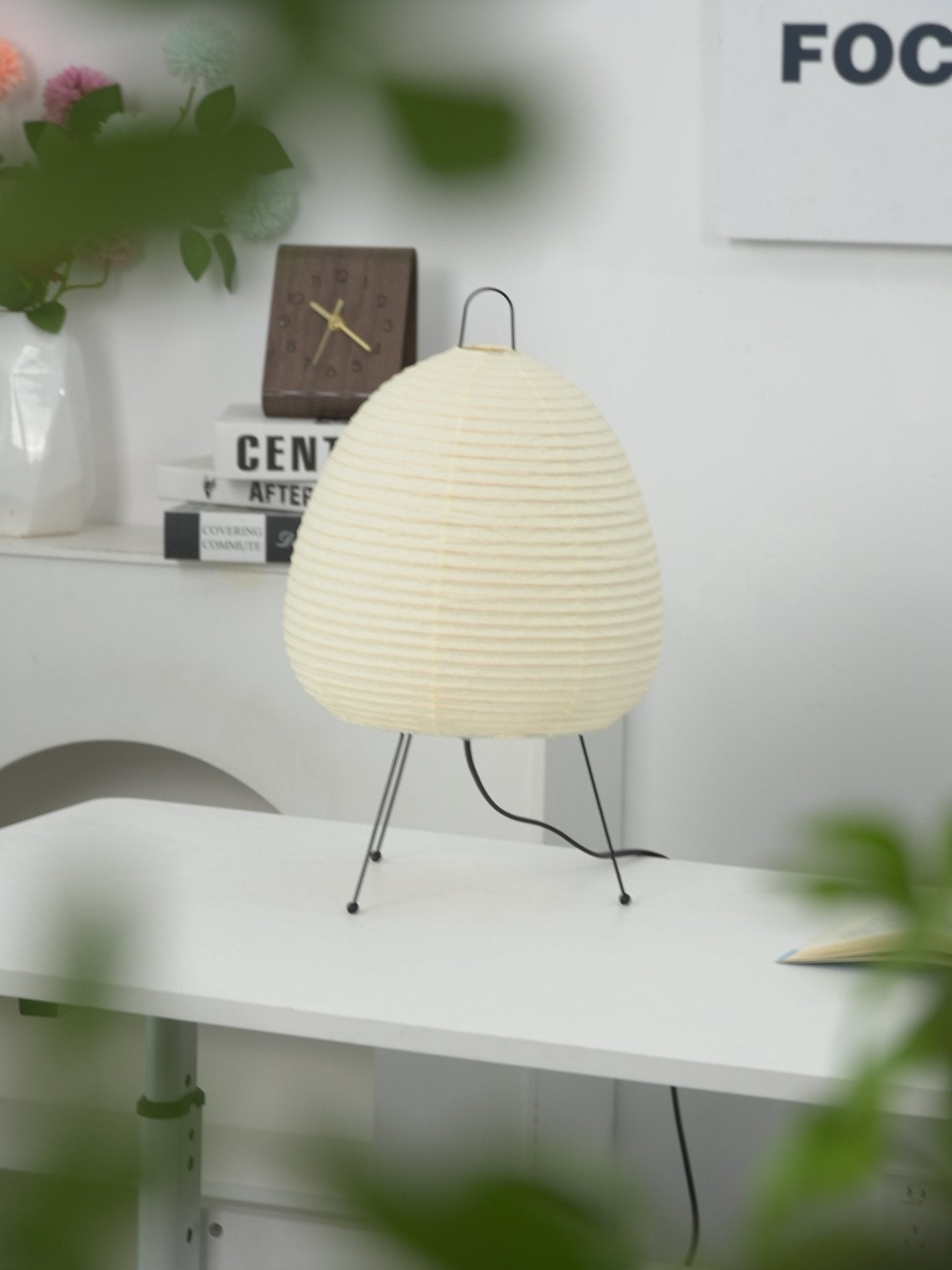 Lampe de table japonaise Pélvionalis
