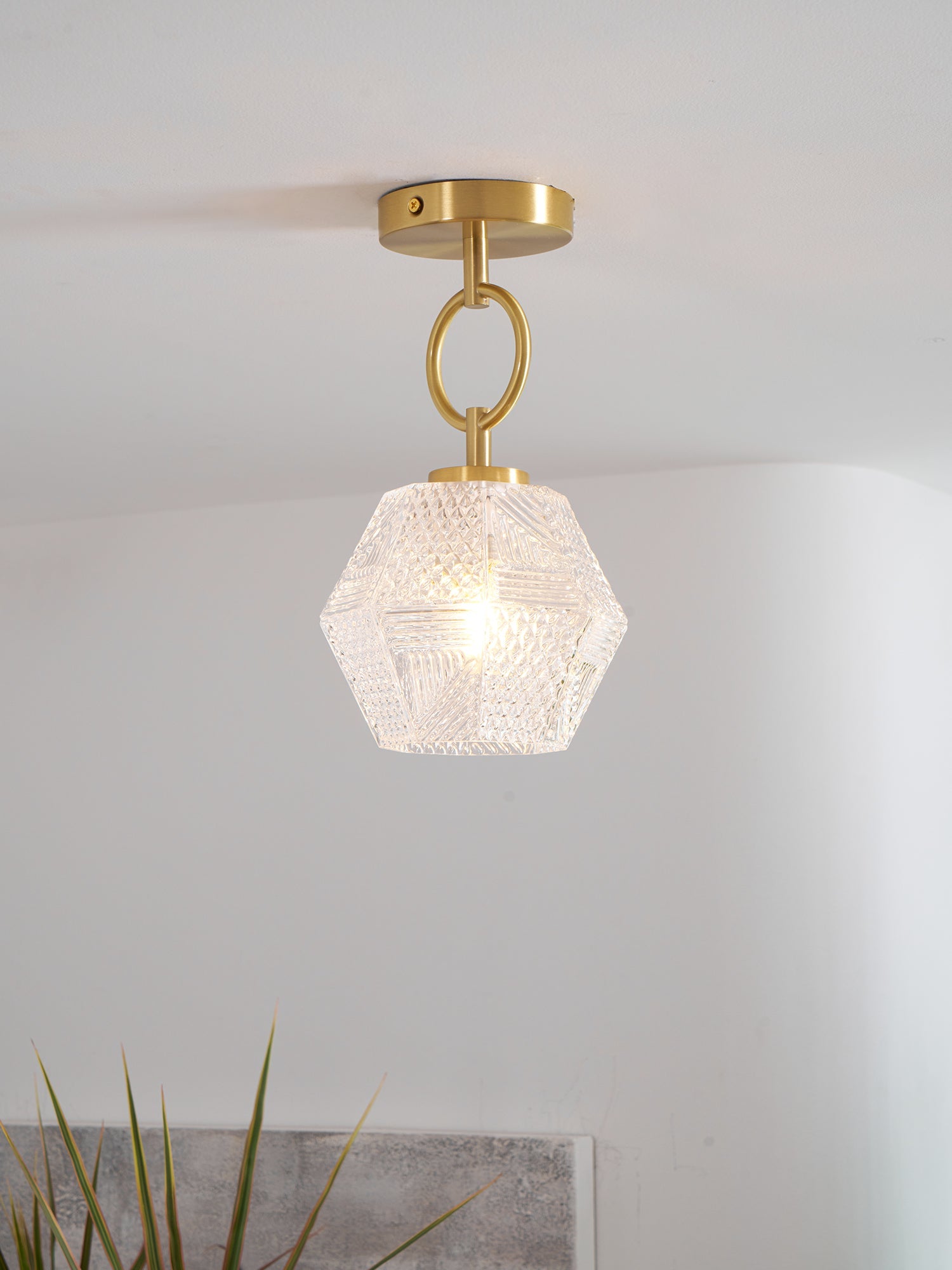 Plafonnier Art déco Ruzovaris