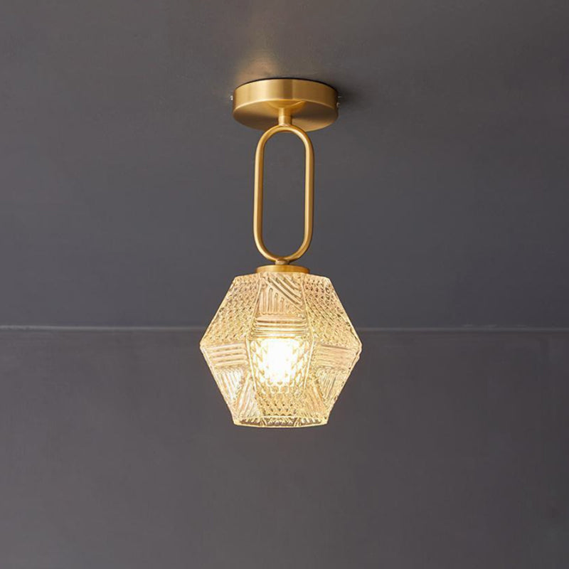 Plafonnier Art déco Ruzovaris