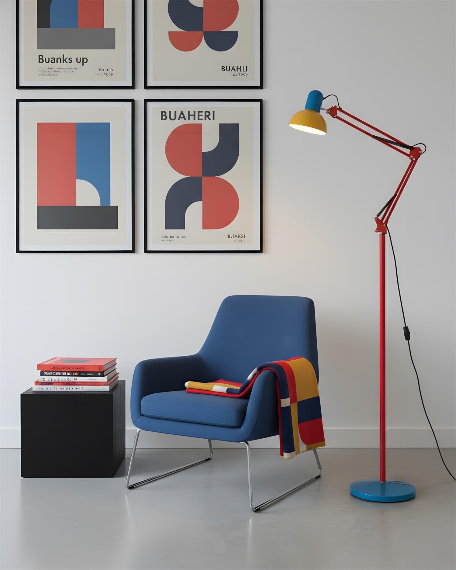 Lampadaire graphique Raviel