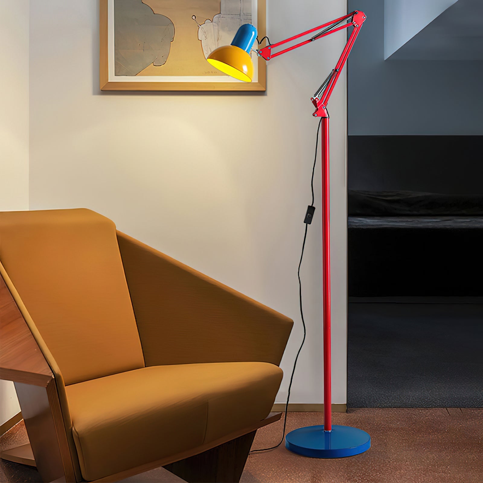Lampadaire graphique Raviel