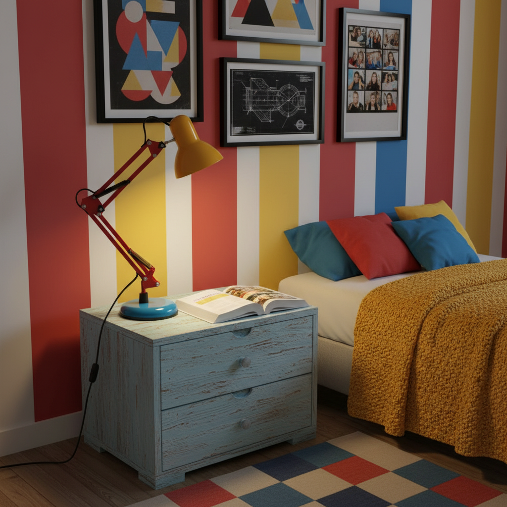 Lampe de table Memphis Peoréaire