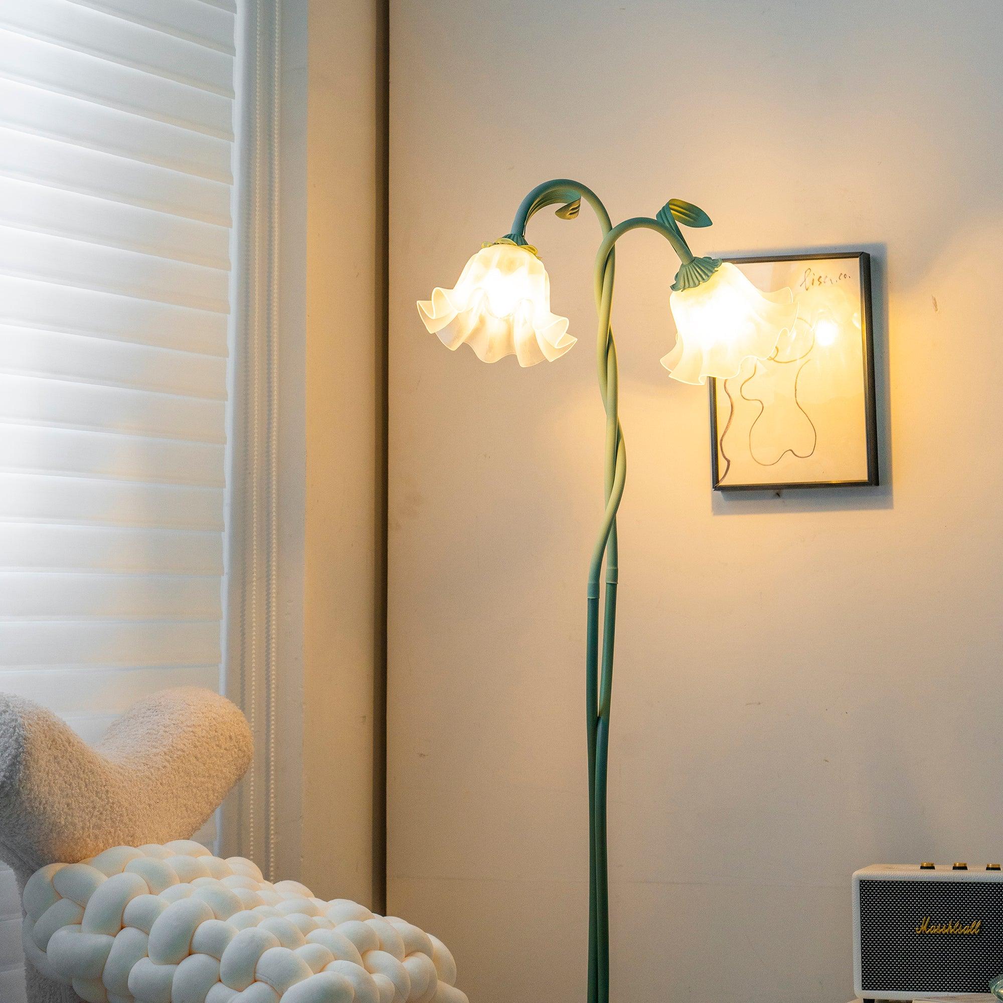Lampadaire floral Viluxico