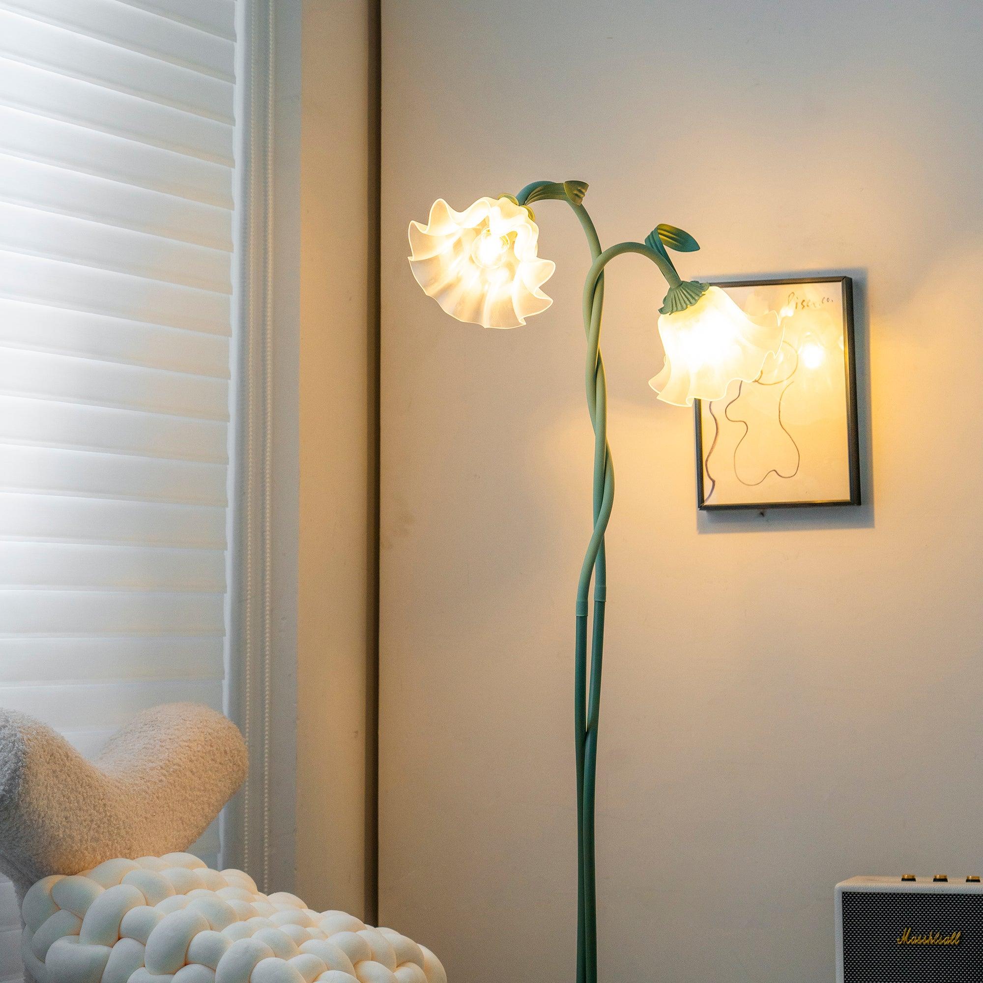 Lampadaire floral Viluxico
