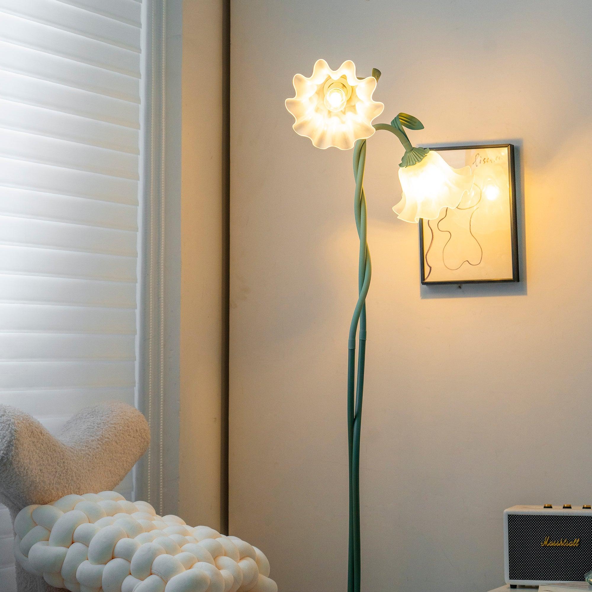 Lampadaire floral Viluxico