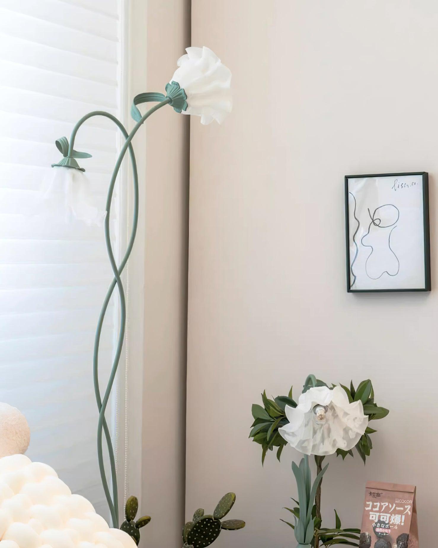 Lampadaire floral Viluxico