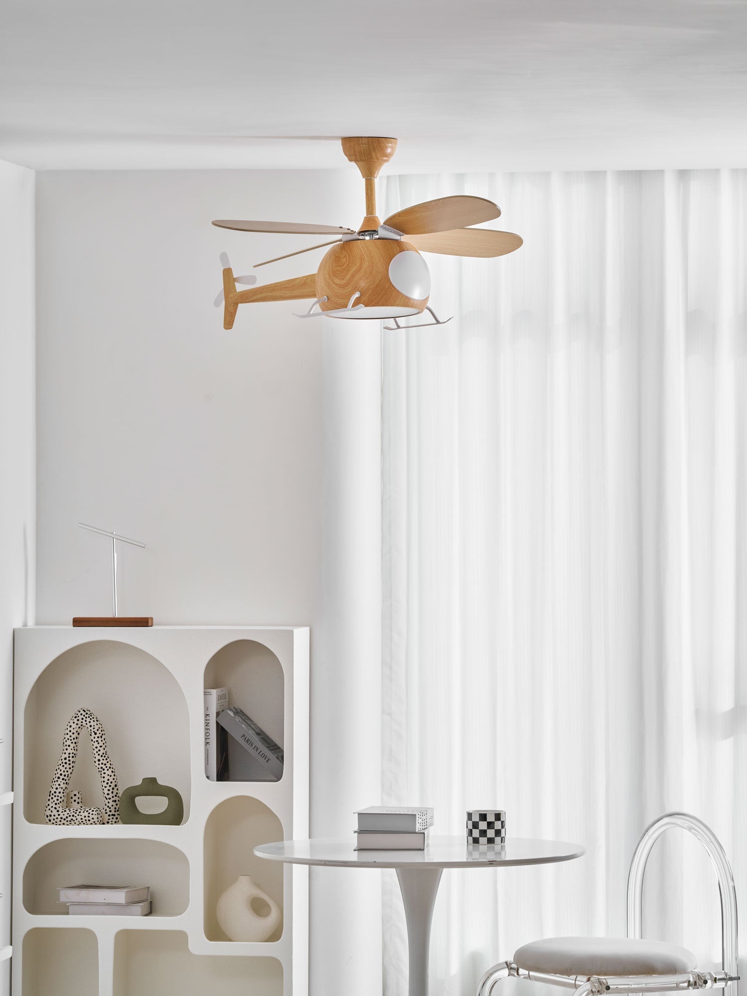 Ventilateur de plafond Skomo pour hélicoptère