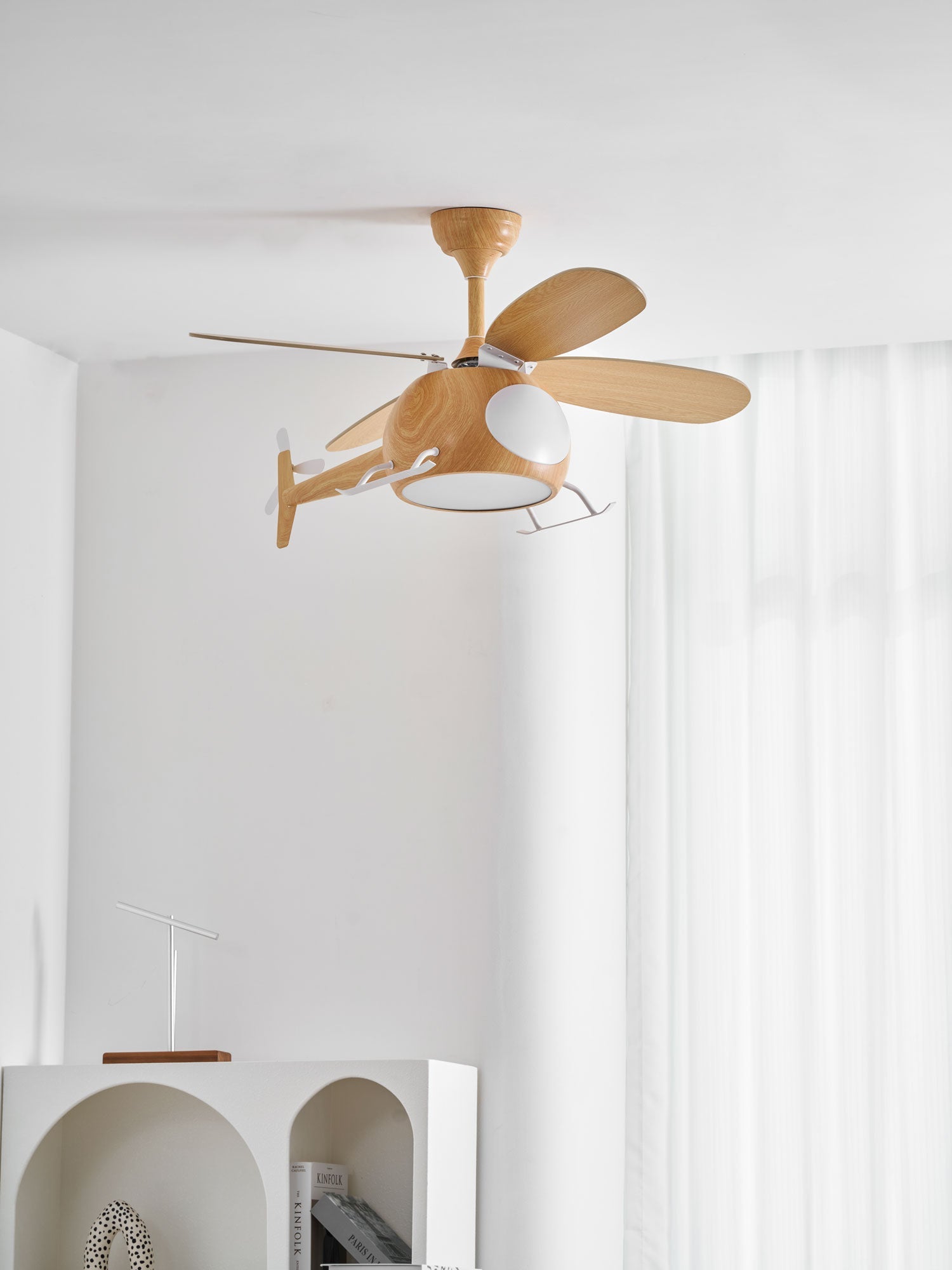 Ventilateur de plafond Skomo pour hélicoptère
