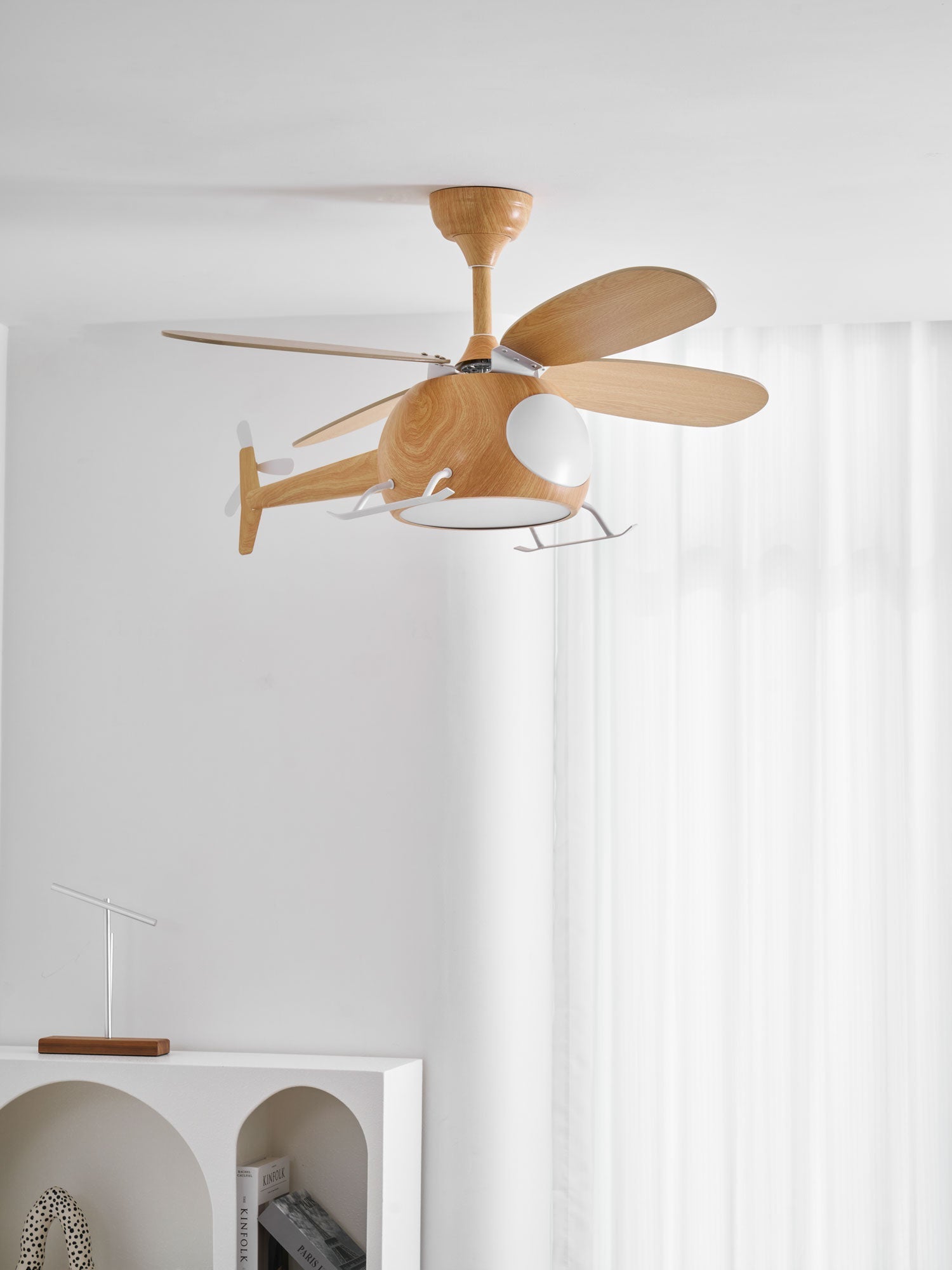 Ventilateur de plafond Skomo pour hélicoptère