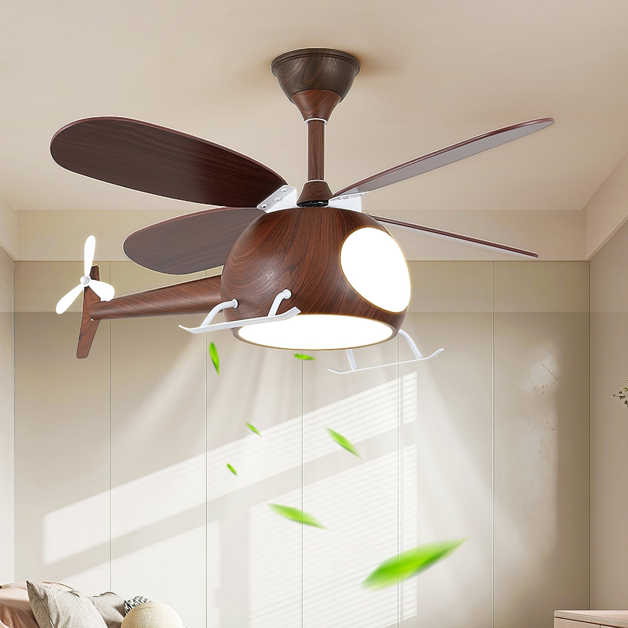 Ventilateur de plafond Skomo pour hélicoptère