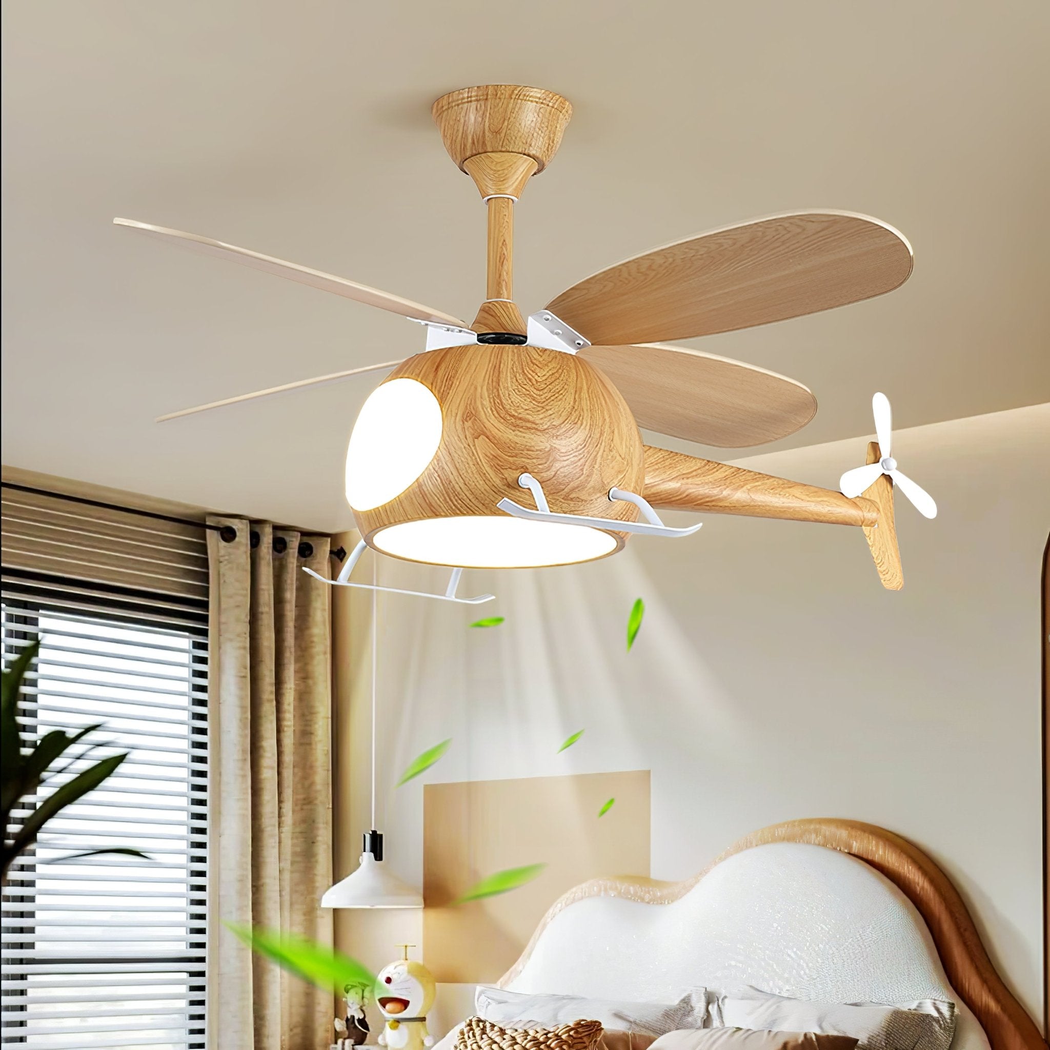 Ventilateur de plafond Skomo pour hélicoptère