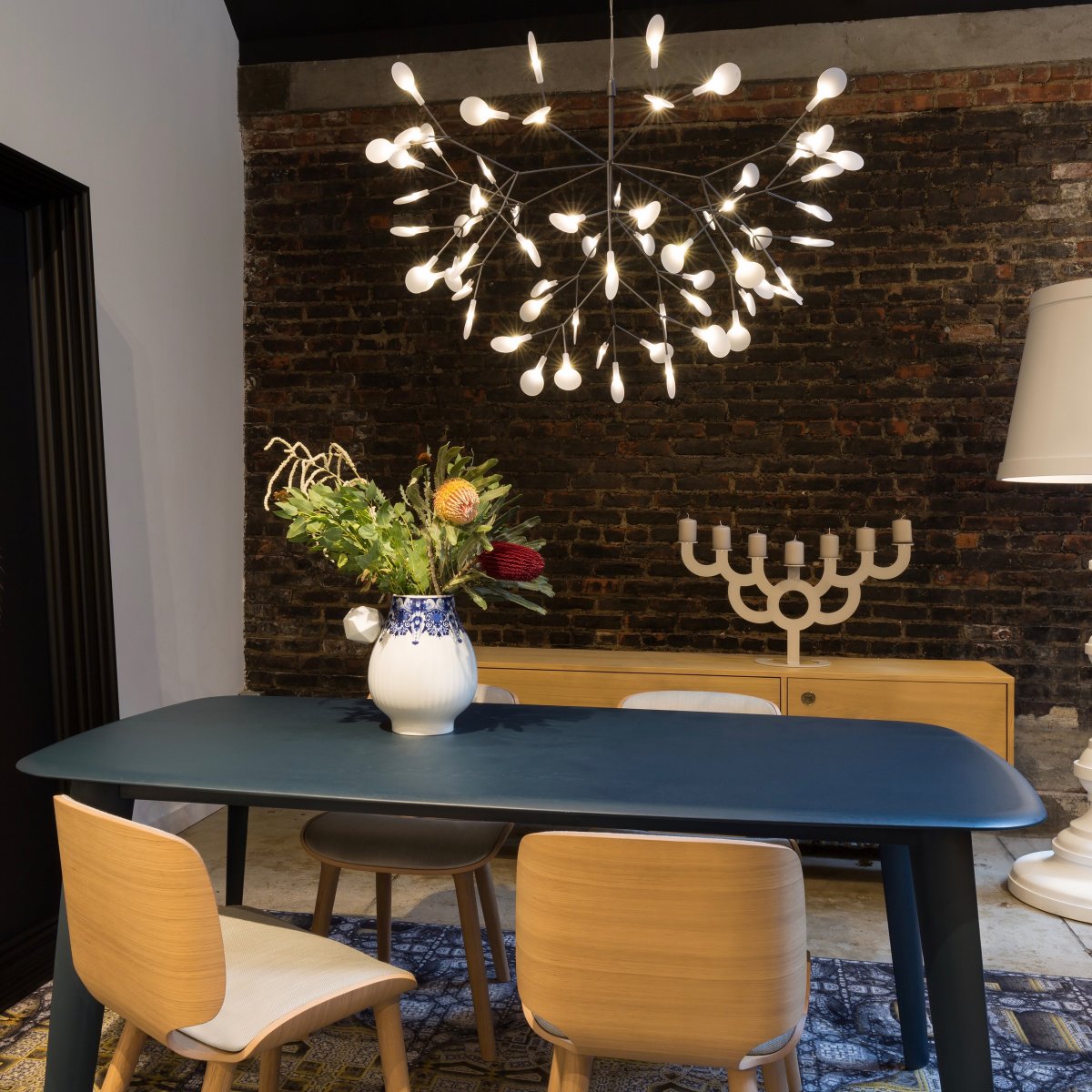 Lustre sculptural Iloreux