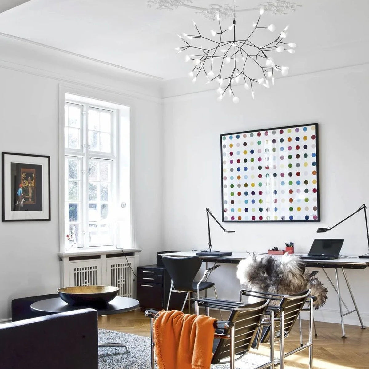 Lustre sculptural Iloreux