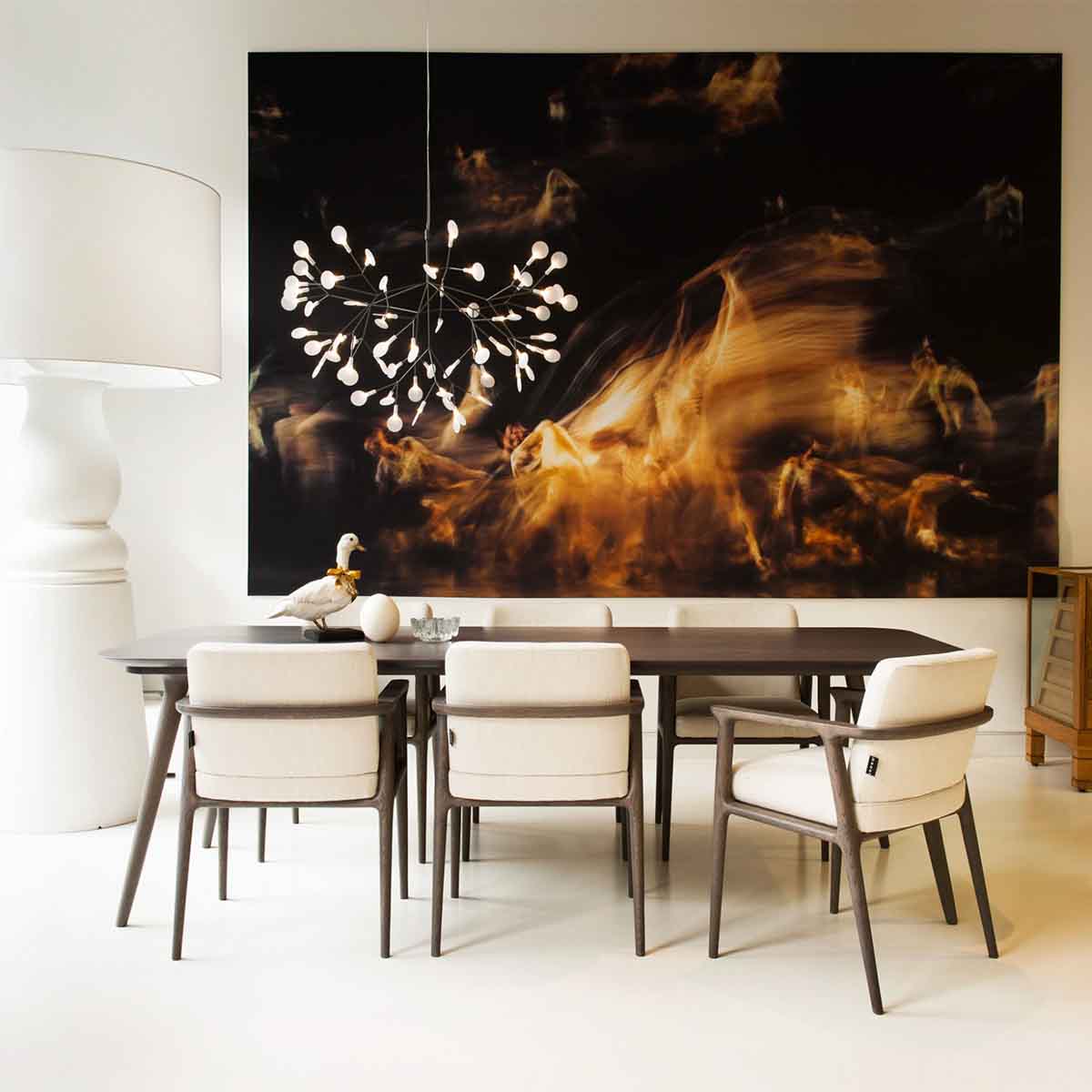 Lustre sculptural Iloreux