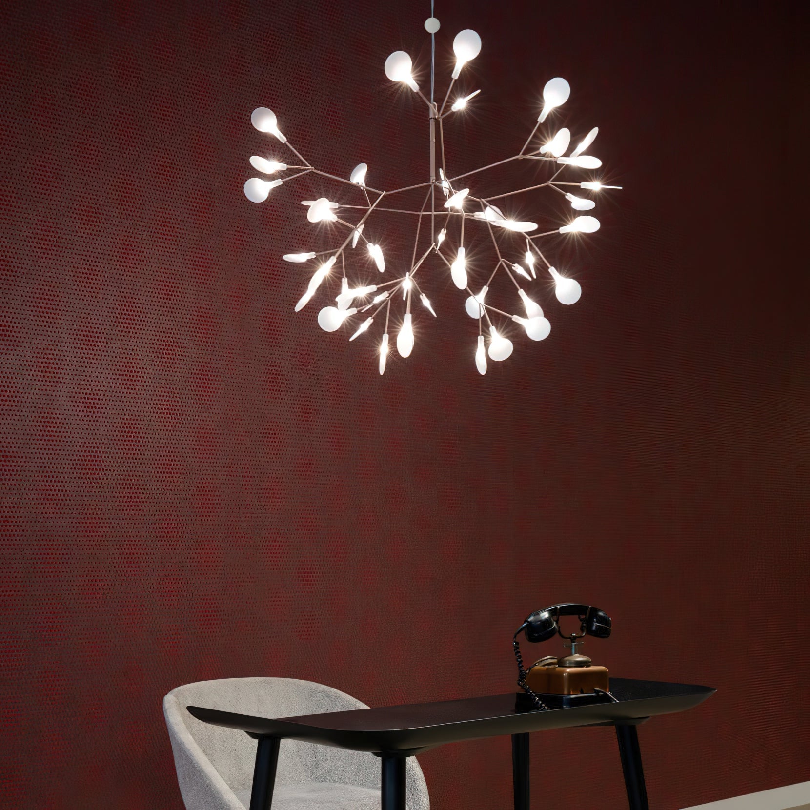 Lustre sculptural Iloreux