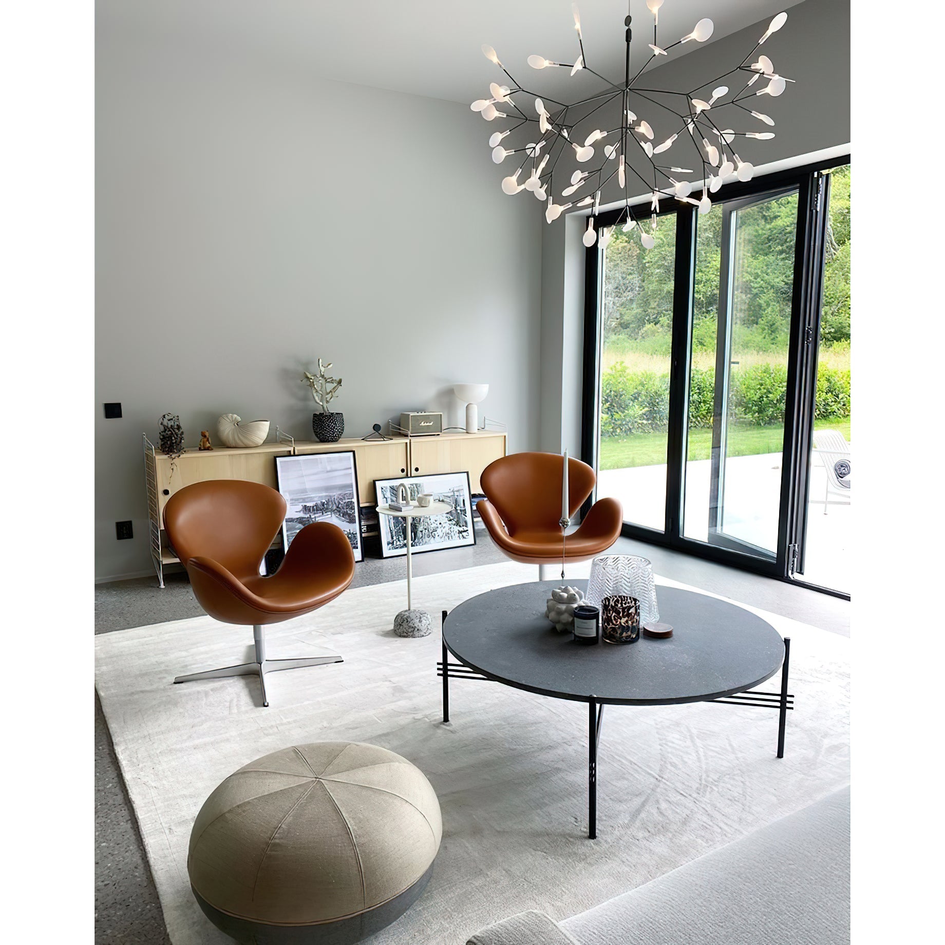 Lustre sculptural Iloreux