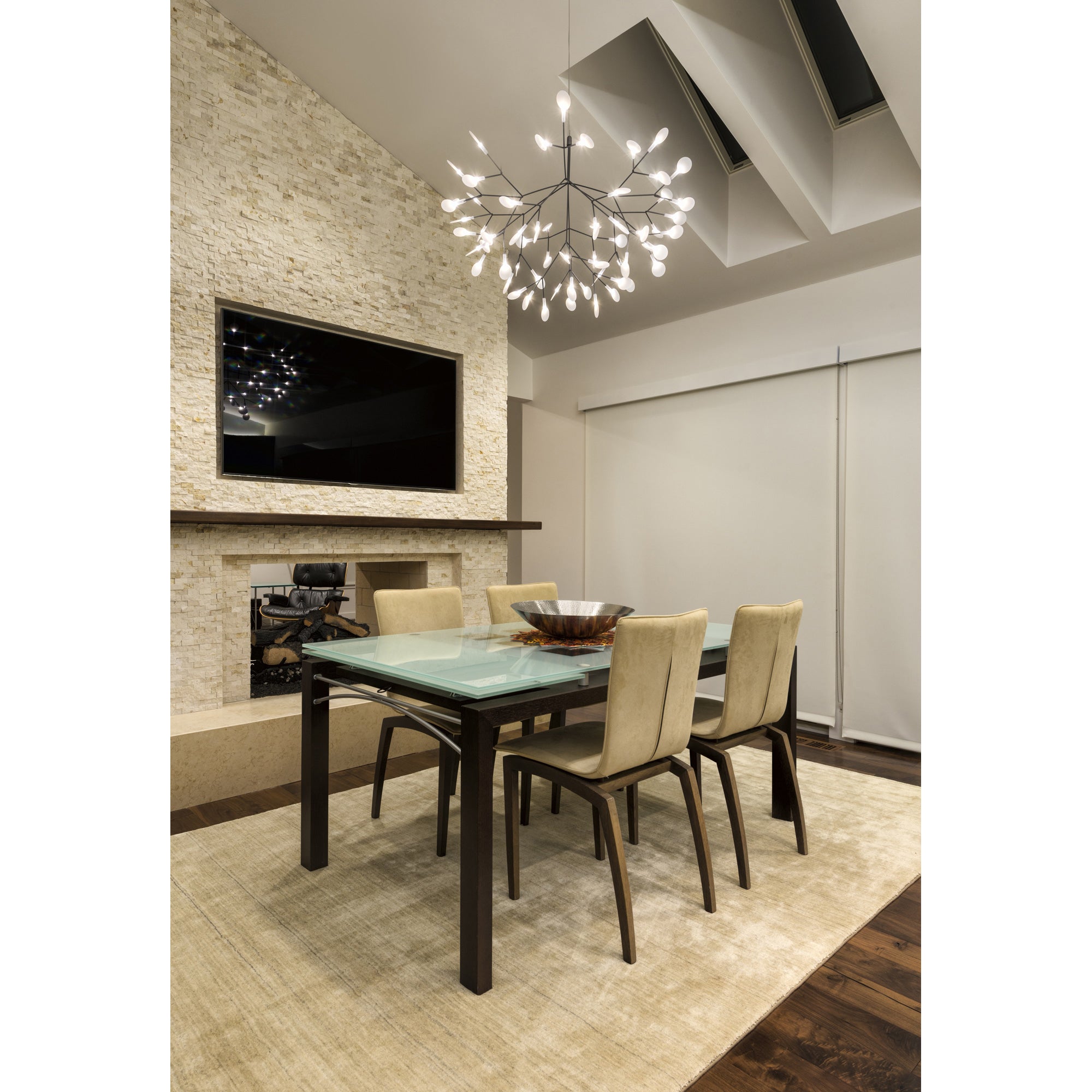 Lustre sculptural Iloreux