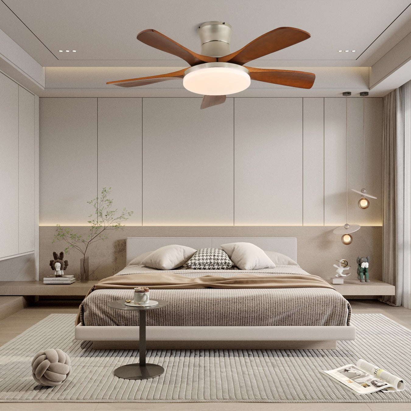 Plafonnier ventilateur Iruneo