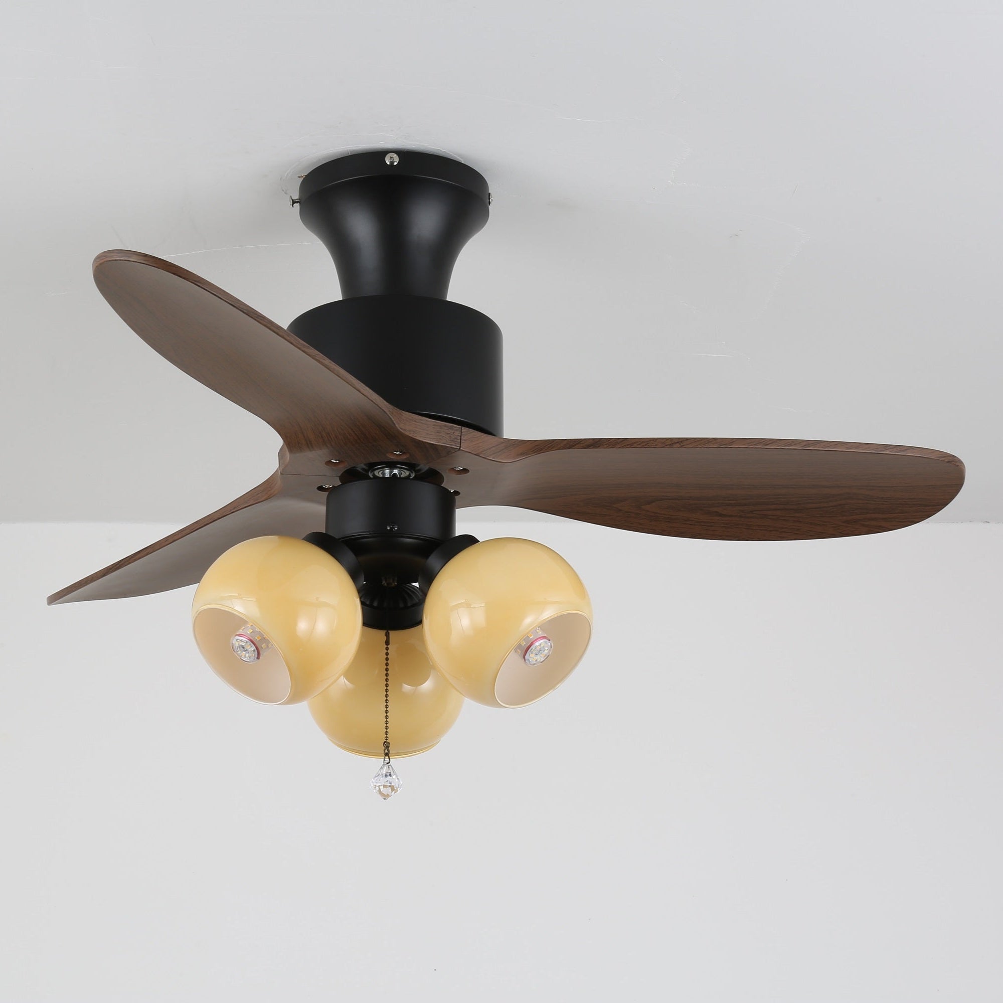 Plafonnier ventilateur globe Limeléon