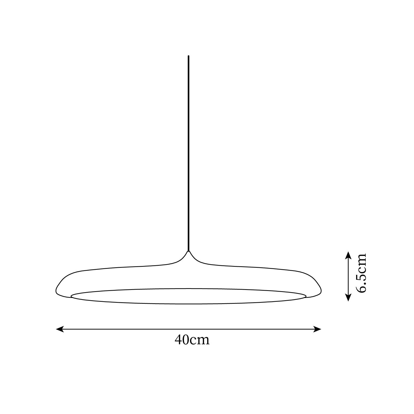 Suspension ronde Gearon