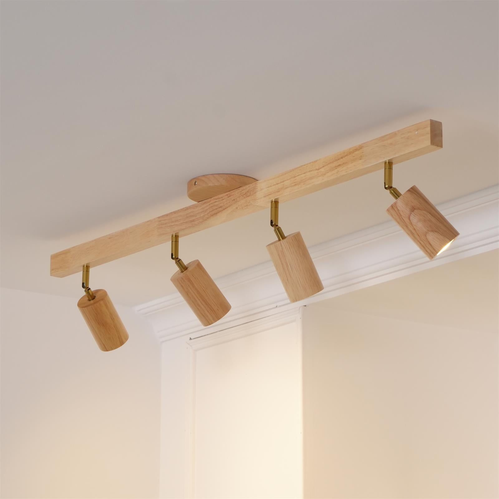 Plafonnier en bois Navelisse