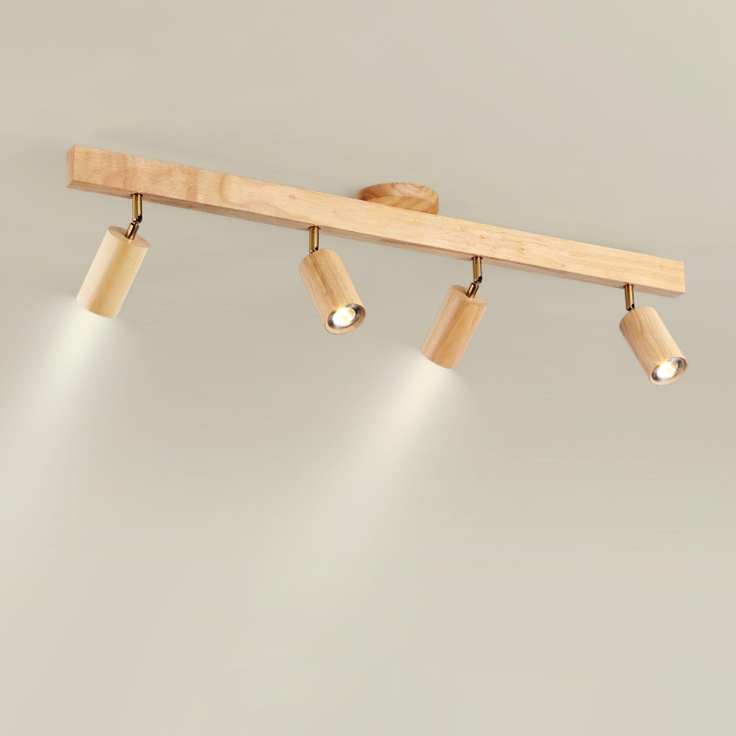Plafonnier en bois Navelisse