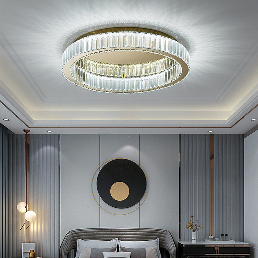 Plafonnier Rivune en cristal