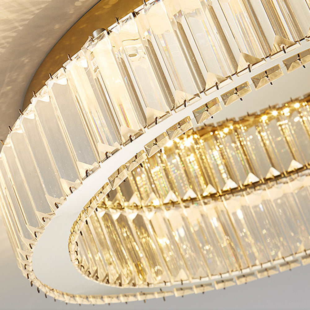Plafonnier Rivune en cristal