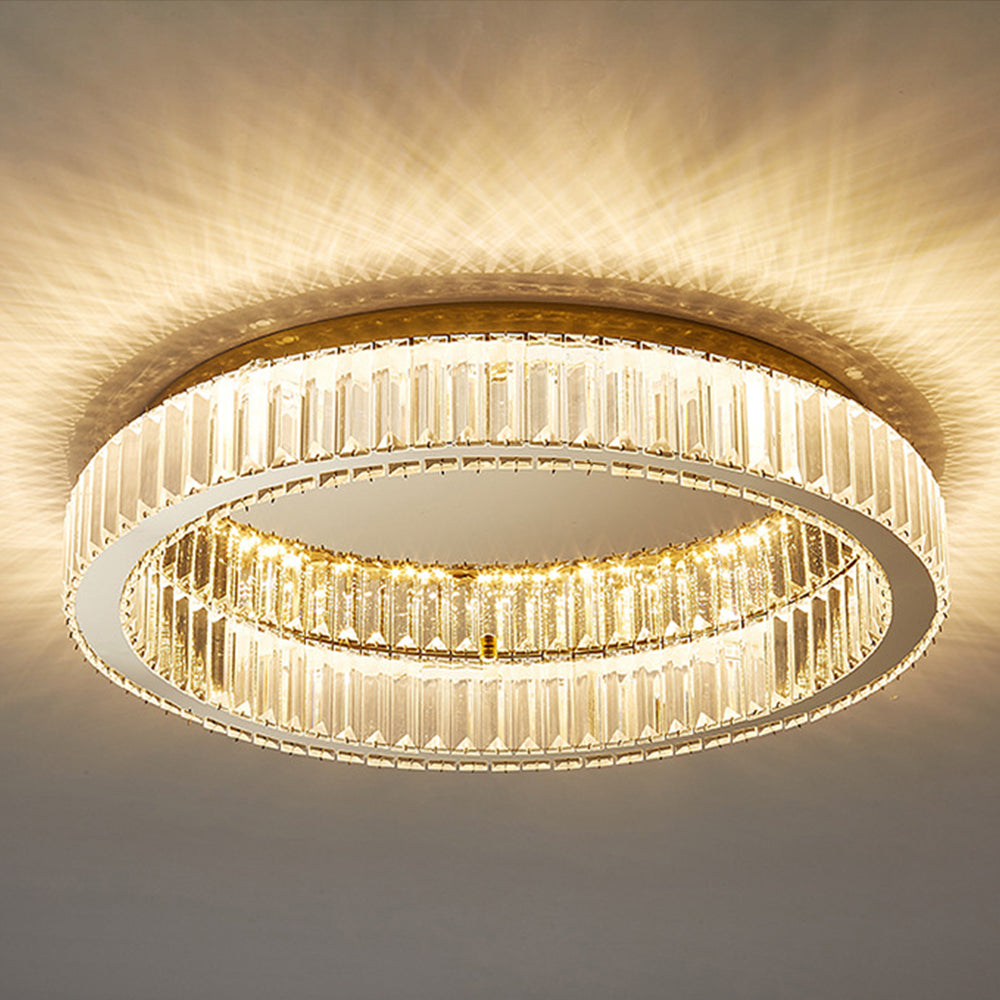 Plafonnier Rivune en cristal