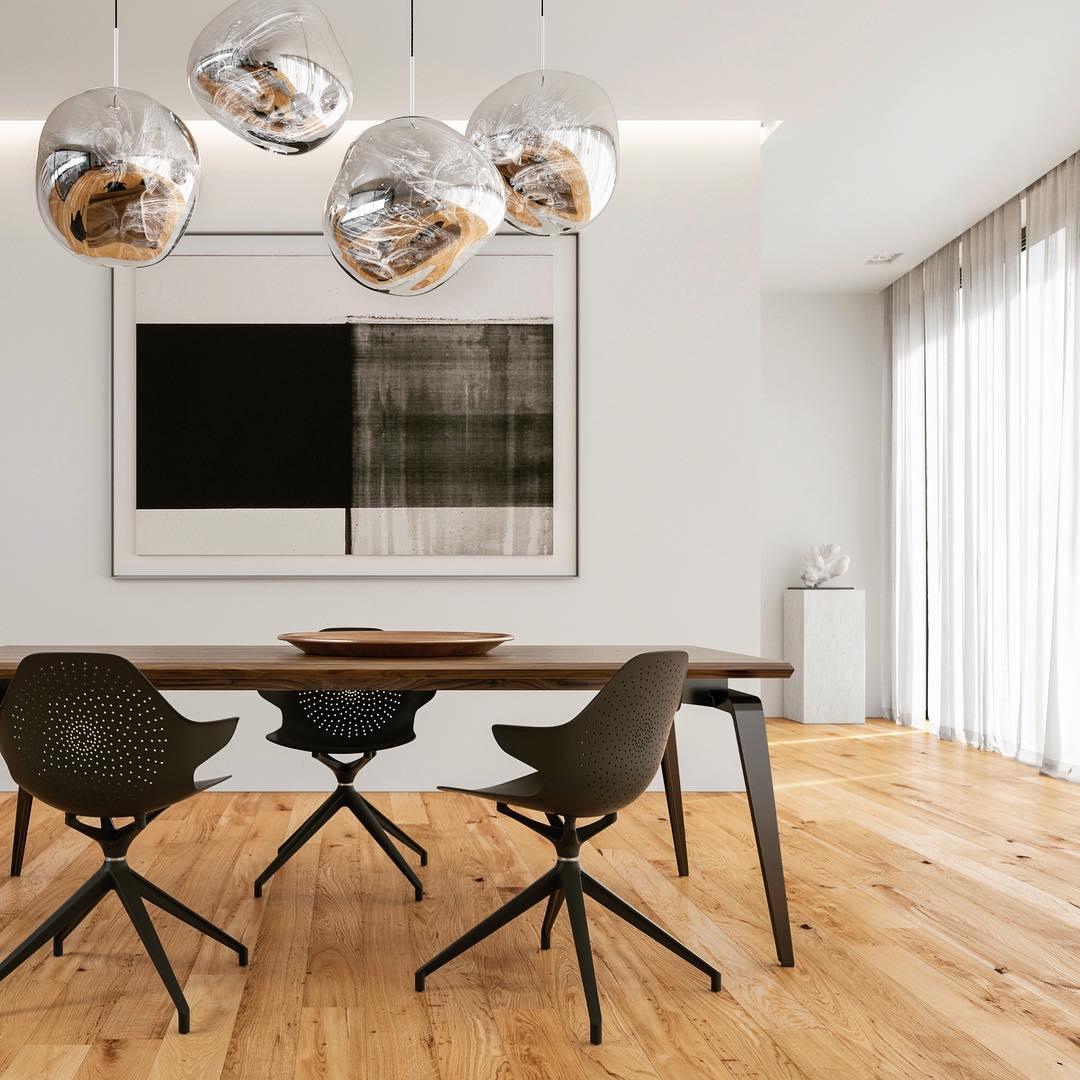 Suspension moderne Deerorin