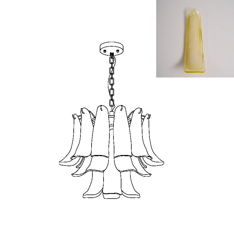 Lustre pétales Kecaléline