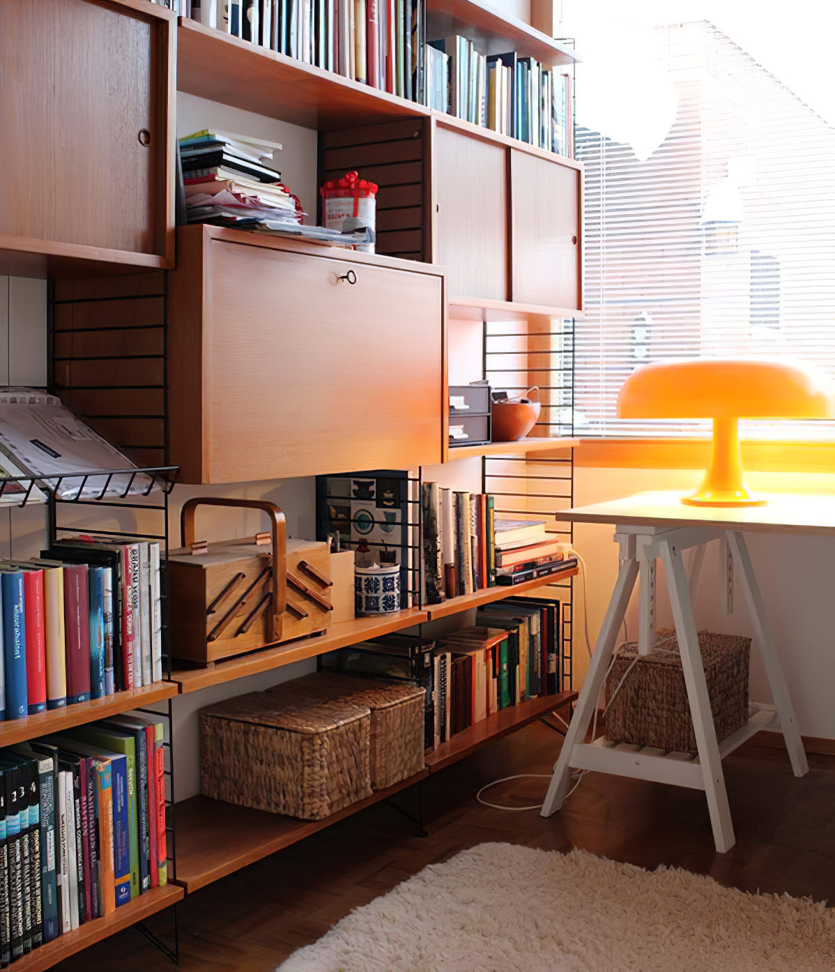 Lampe de table champignon Keoneno