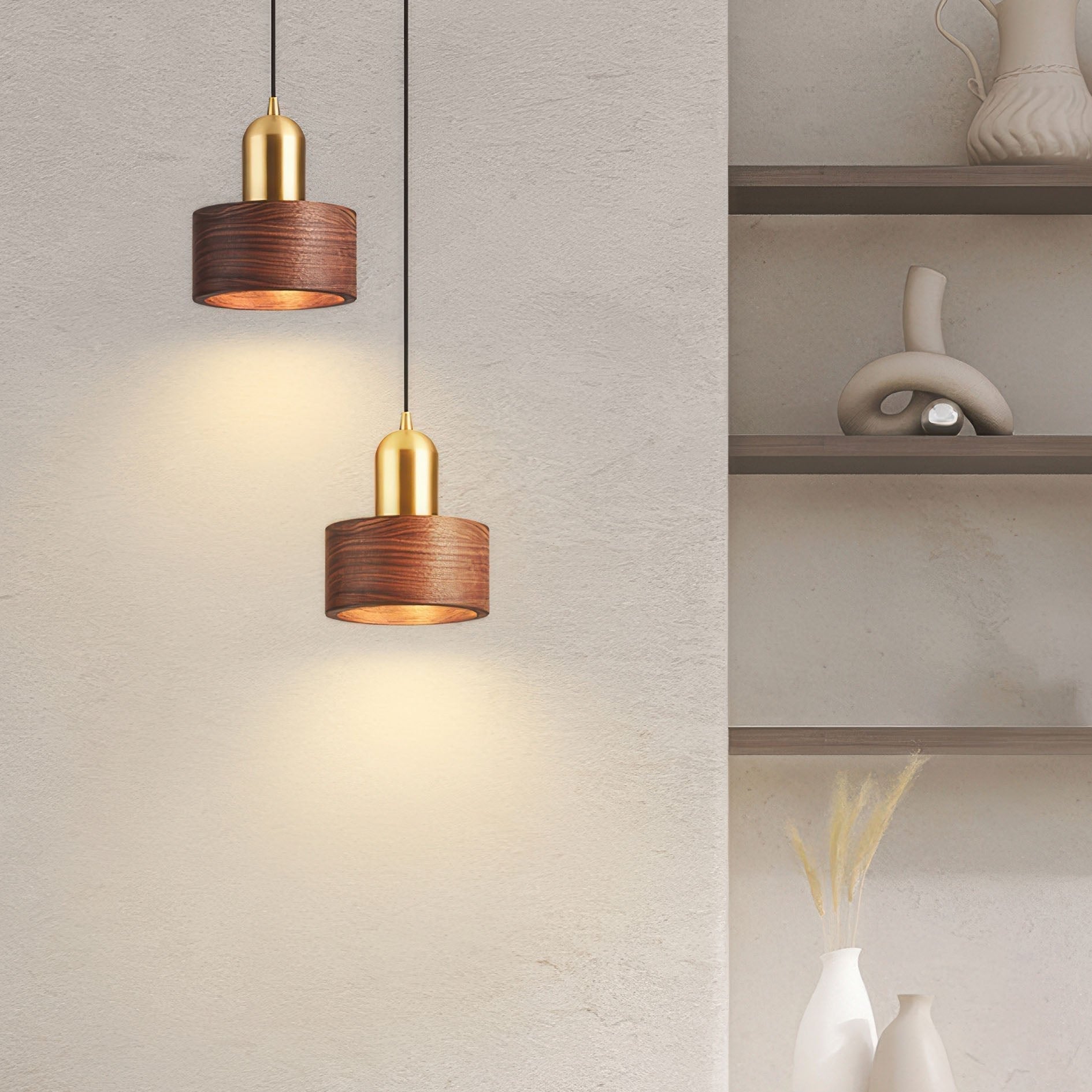 Suspension Loveno en bois