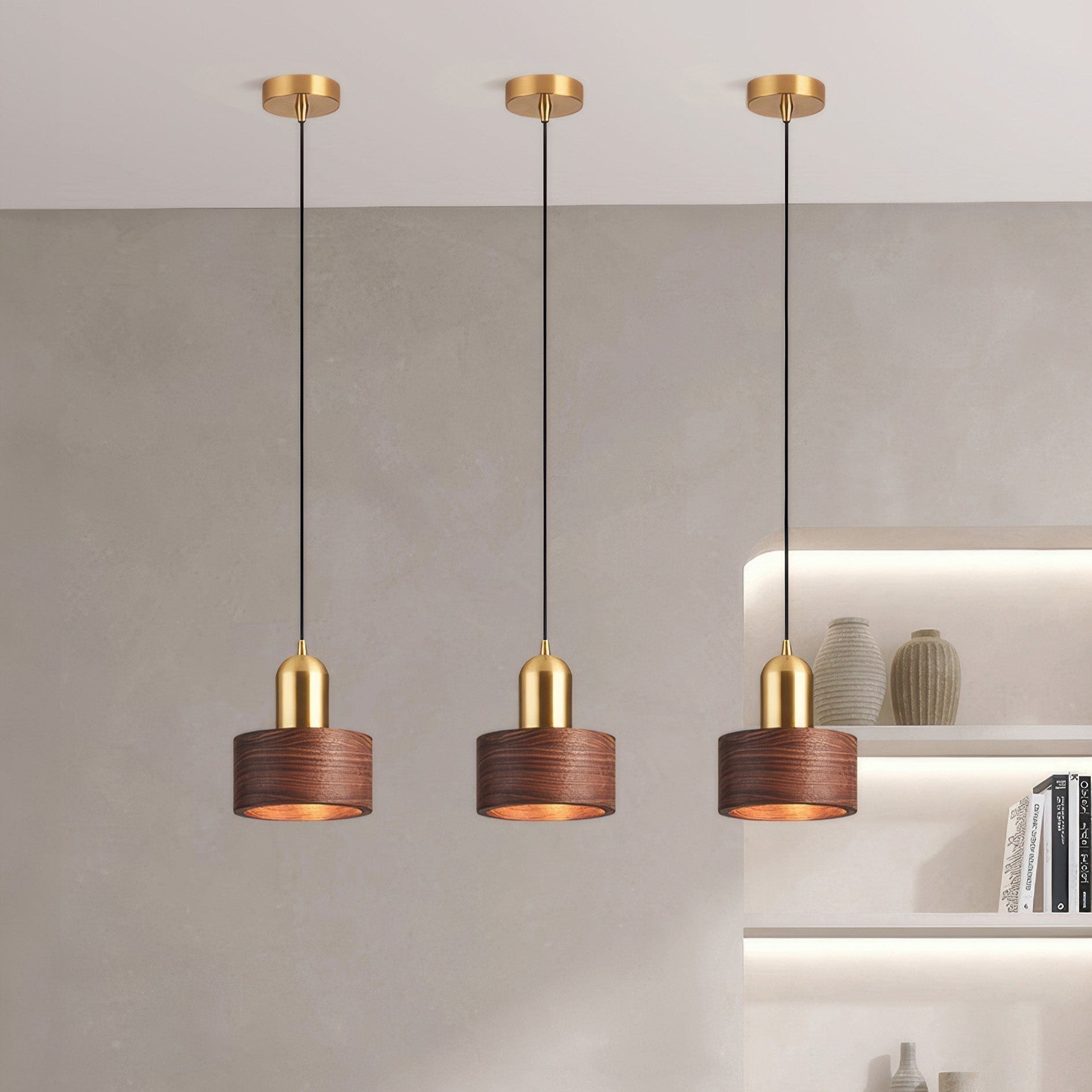 Suspension Loveno en bois