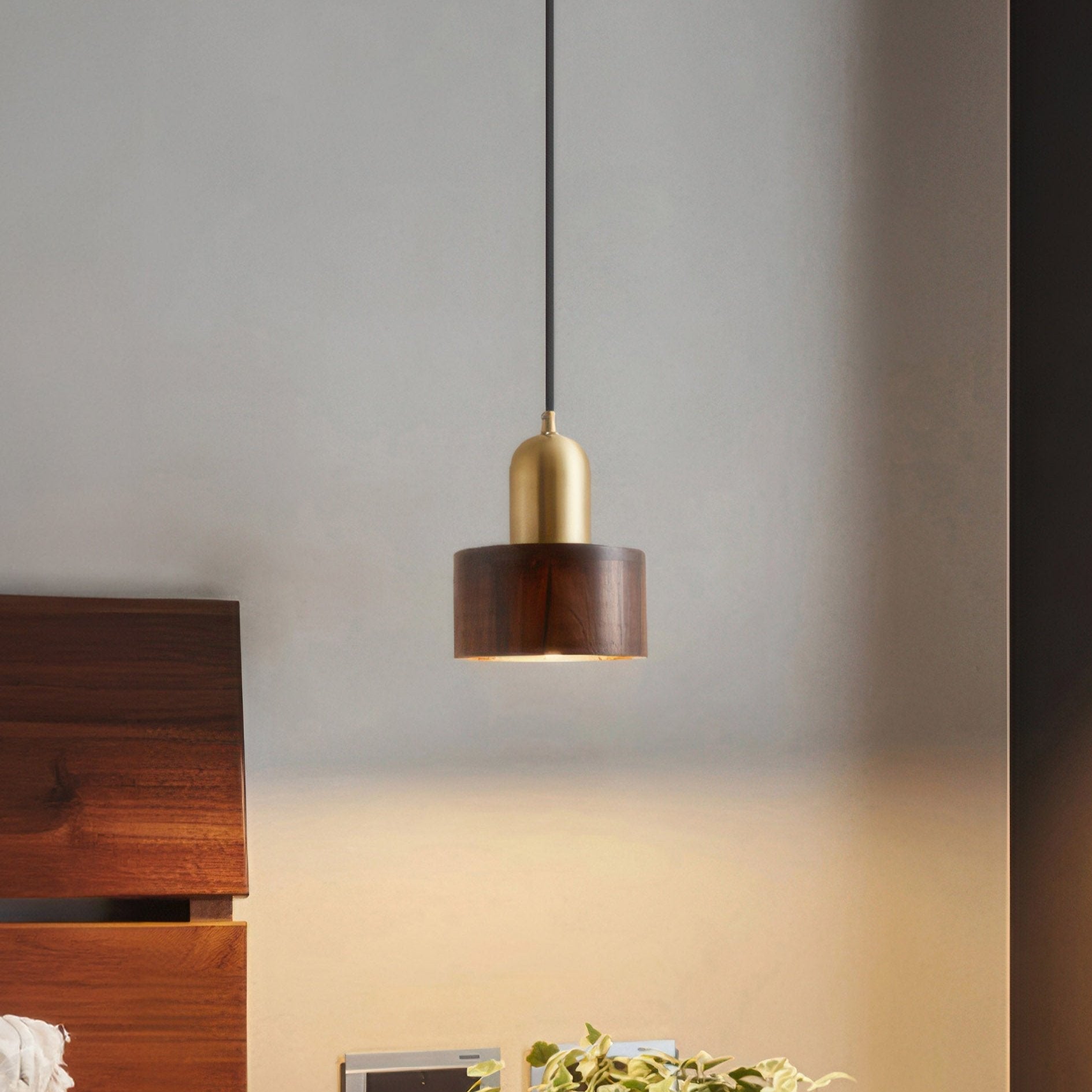 Suspension Loveno en bois