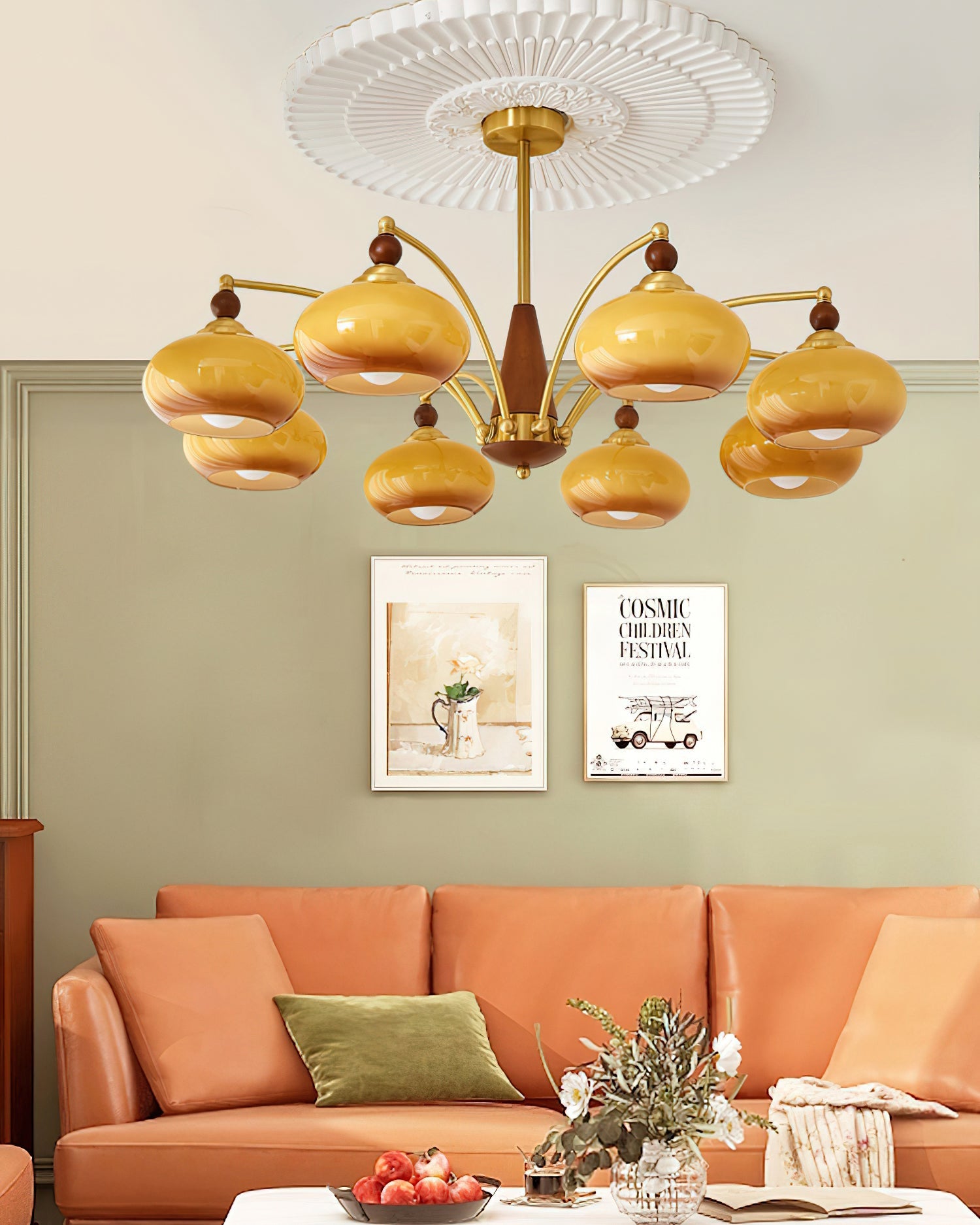 Lustre vintage Savalis