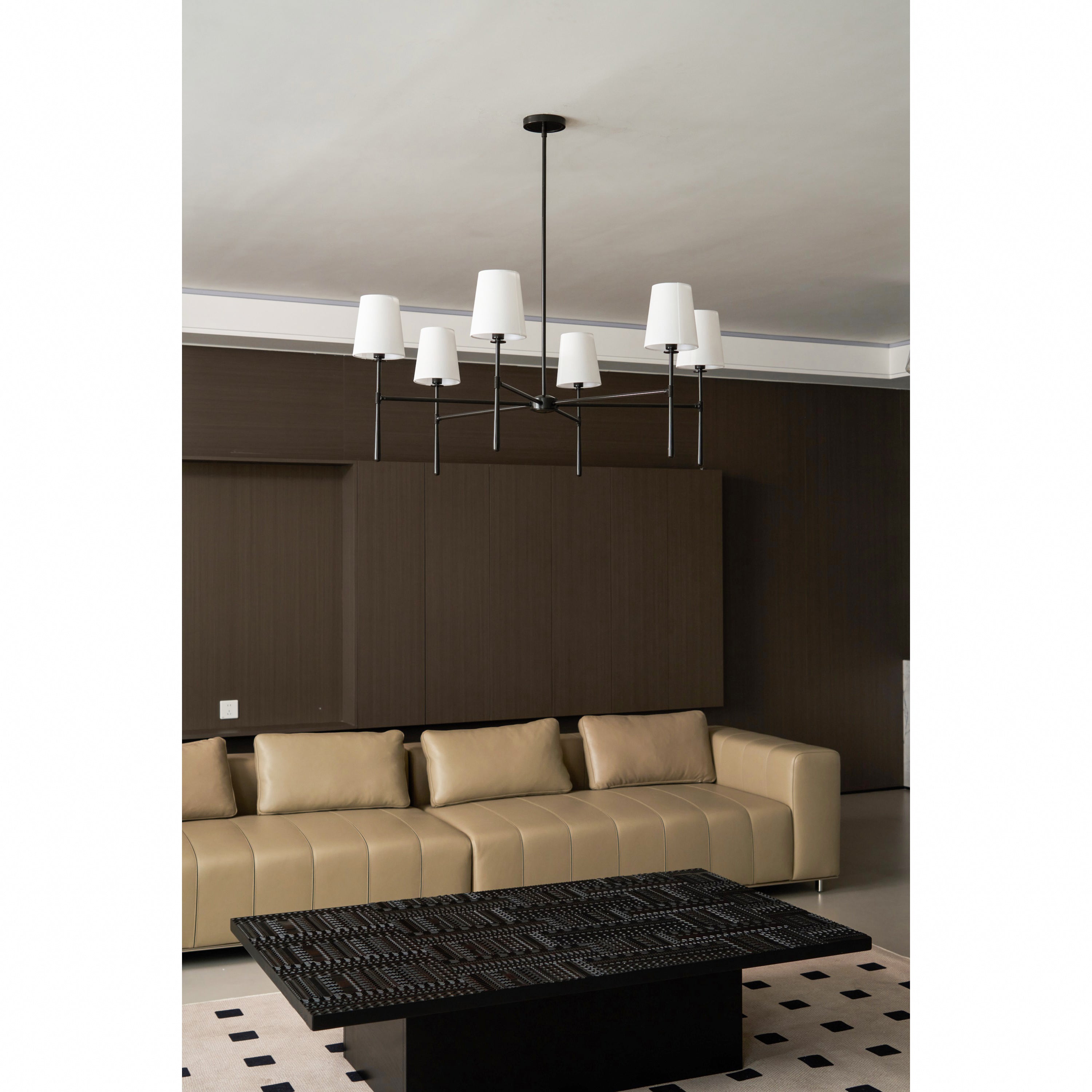 Lustre rond Qucororin