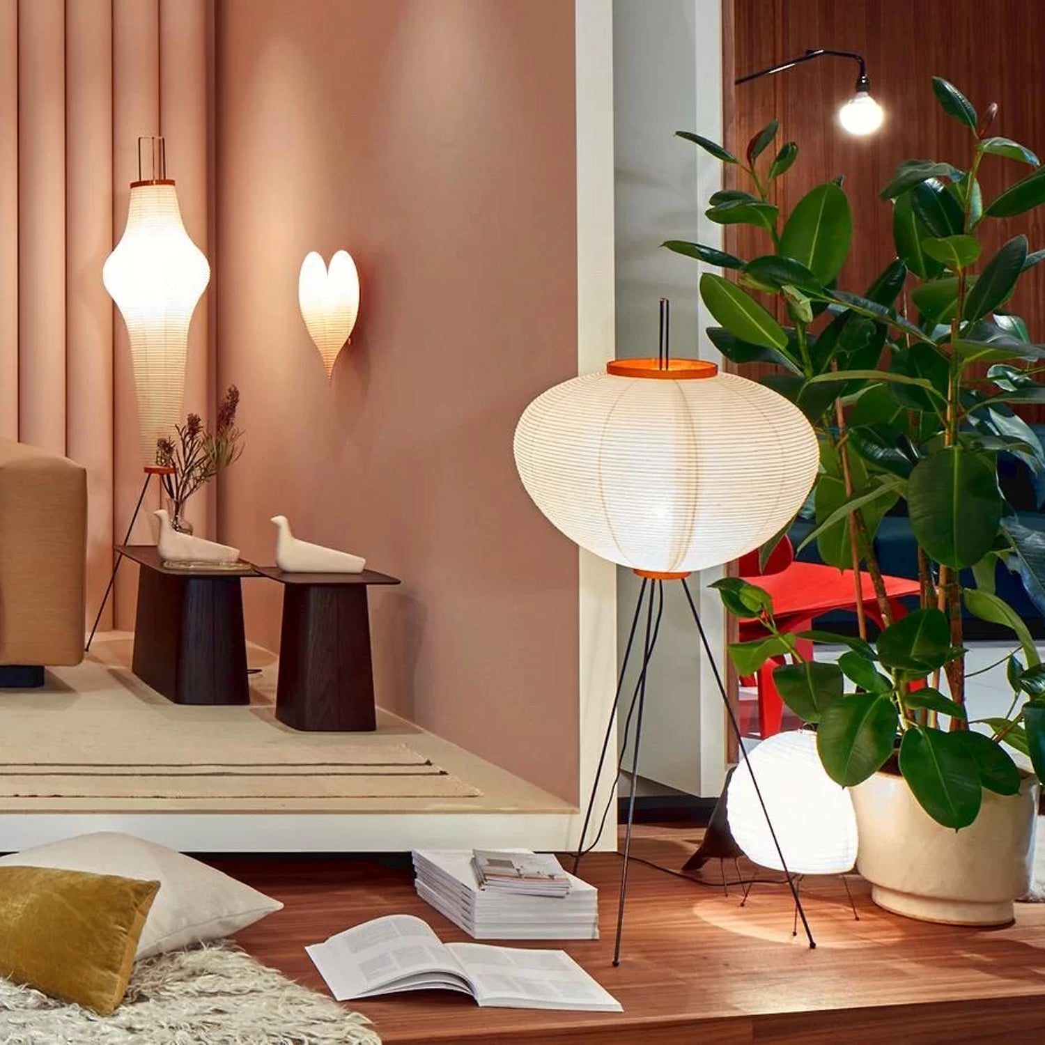 Lampadaire sculptural Taellella