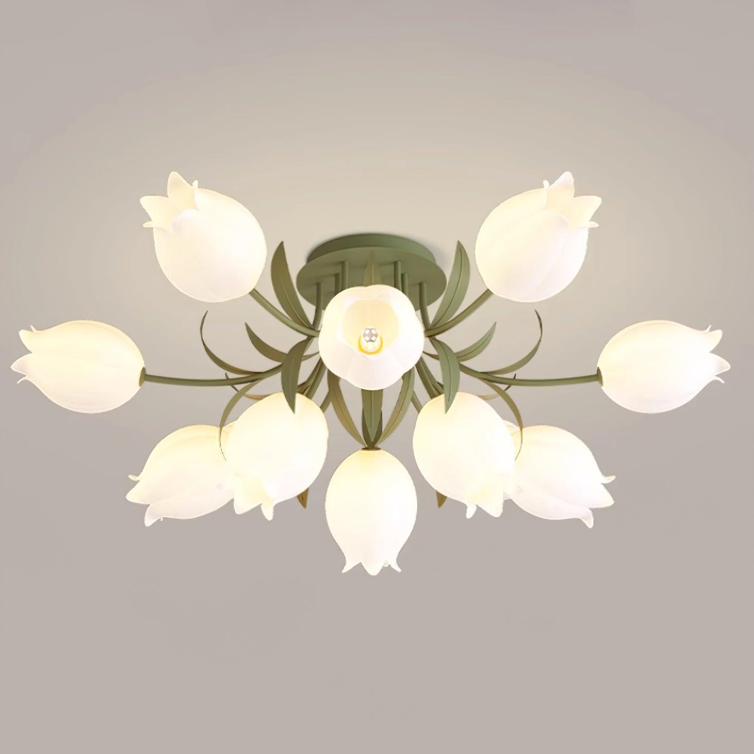 Plafonnier floral Gobélvaux