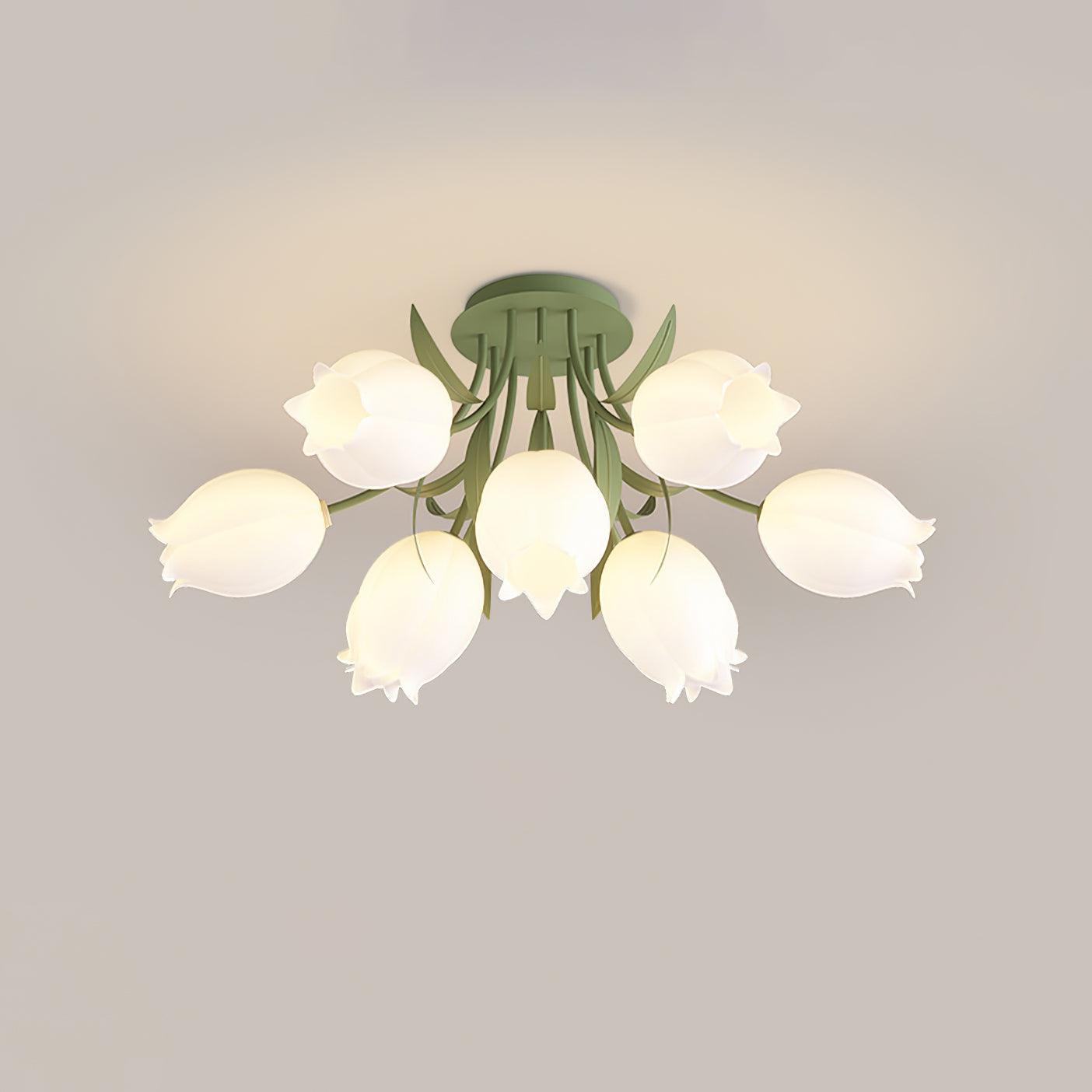 Plafonnier floral Gobélvaux